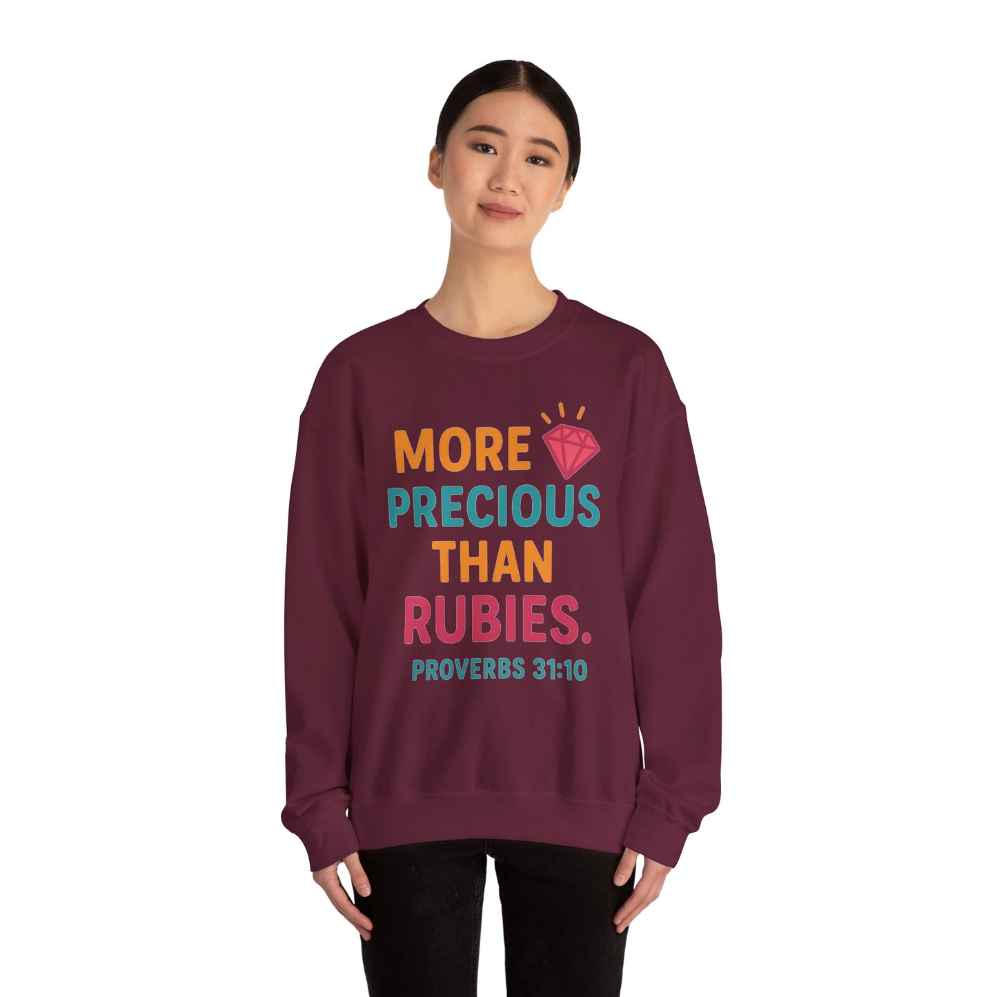 Inspirational Proverbs Sweatshirt | Cozy Crewneck | Gifts for Friends, Bible Verse Apparel, Faith Fashion, Unisex Clothing