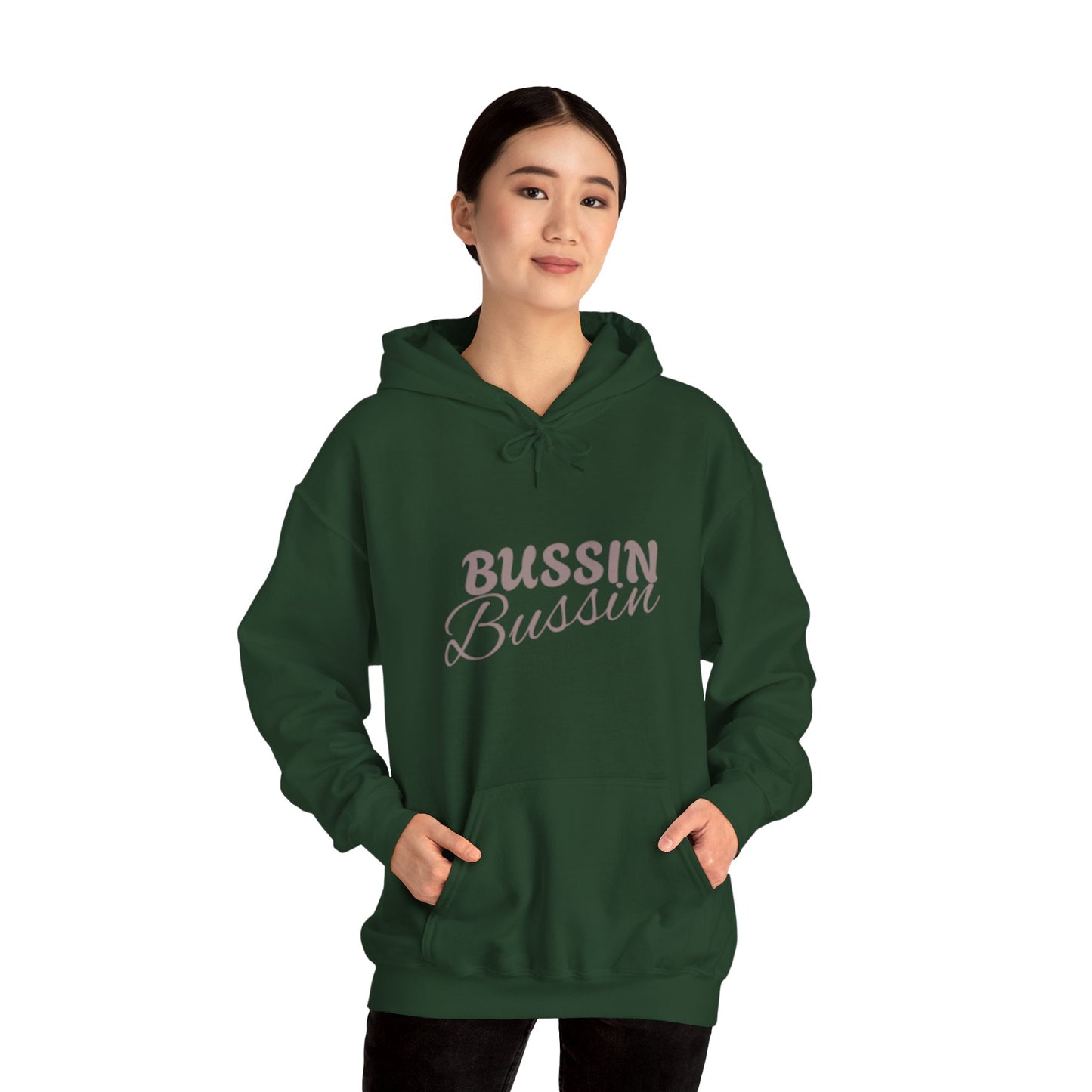 Bussin Unisex Heavy Blend Hoodie - Cozy, Trendy & Comfortable Sweatshirt