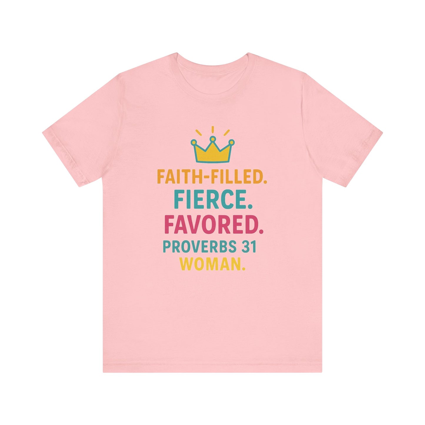 Faith-Filled Proverbs 31 Unisex Tee, Inspirational T-Shirt, Christian Apparel, Faith-Based Gifts, Motivational Top