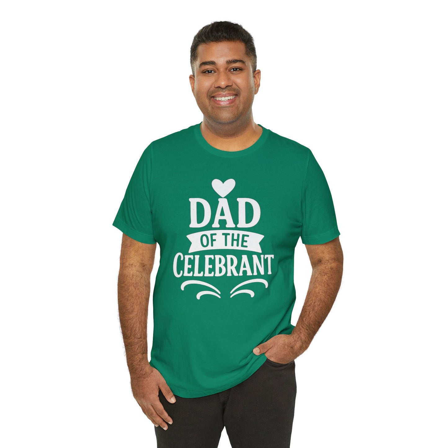 Celebration Dad Tee - Father's Day Gift, Unisex Jersey T-Shirt, Parent Humor Shirt, Casual Family Wear, Birthday Present