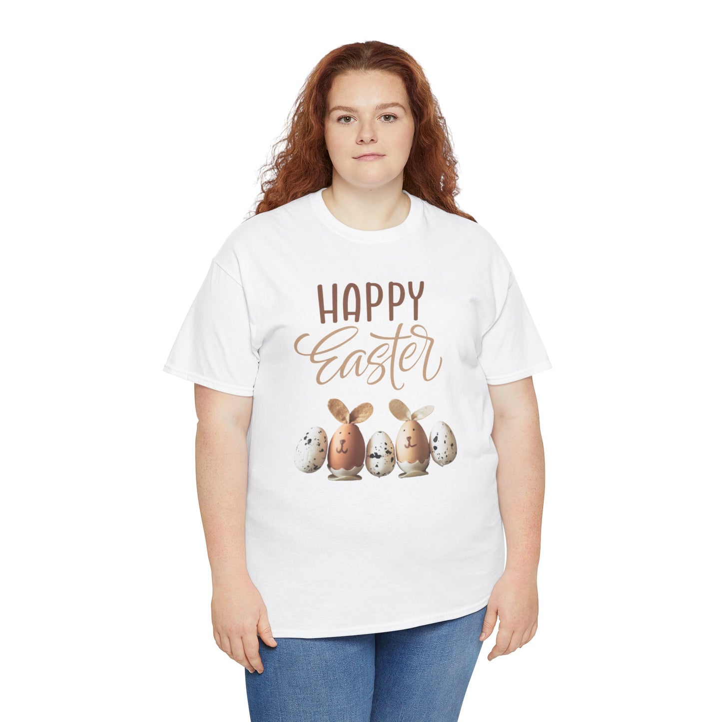Happy Easter Unisex Heavy Cotton Tee