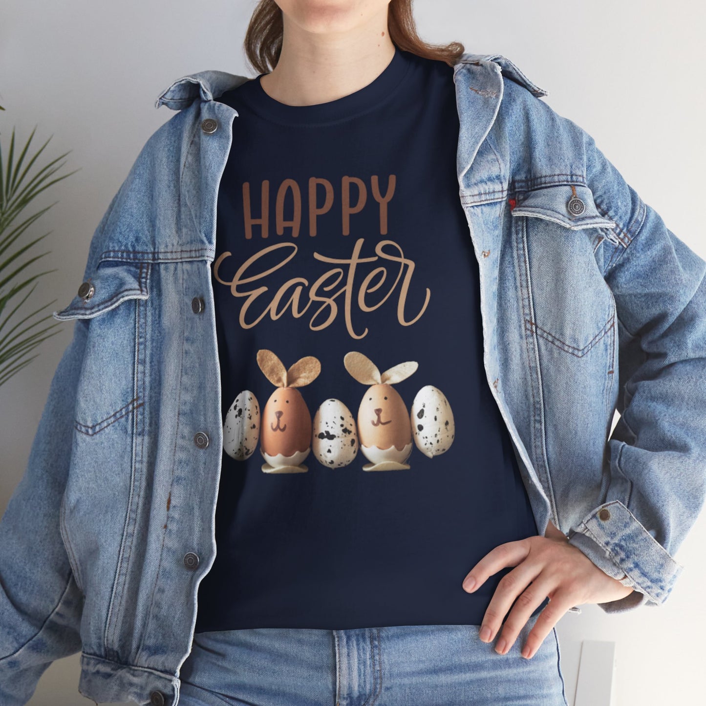 Happy Easter Unisex Heavy Cotton Tee
