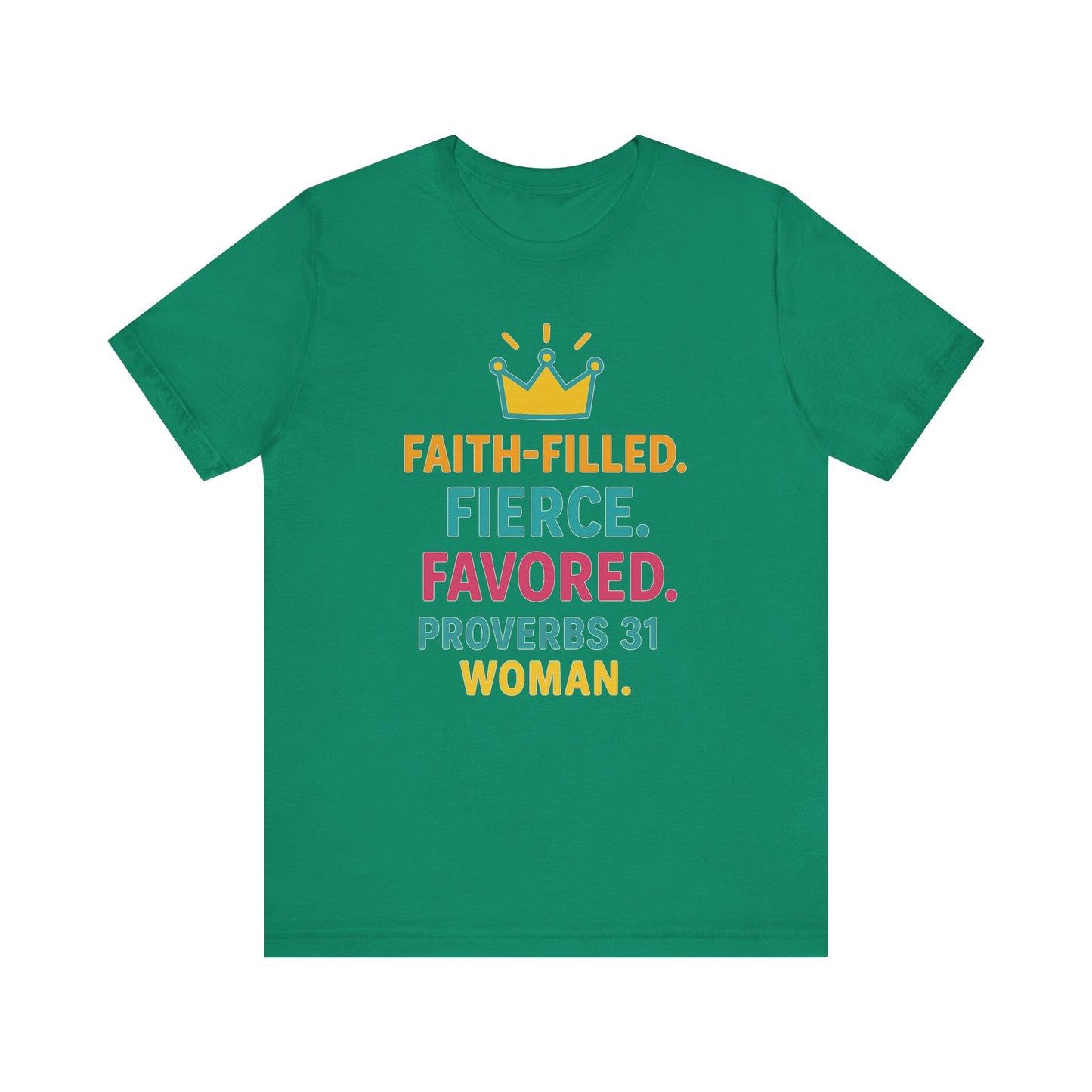 Faith-Filled Proverbs 31 Unisex Tee, Inspirational T-Shirt, Christian Apparel, Faith-Based Gifts, Motivational Top