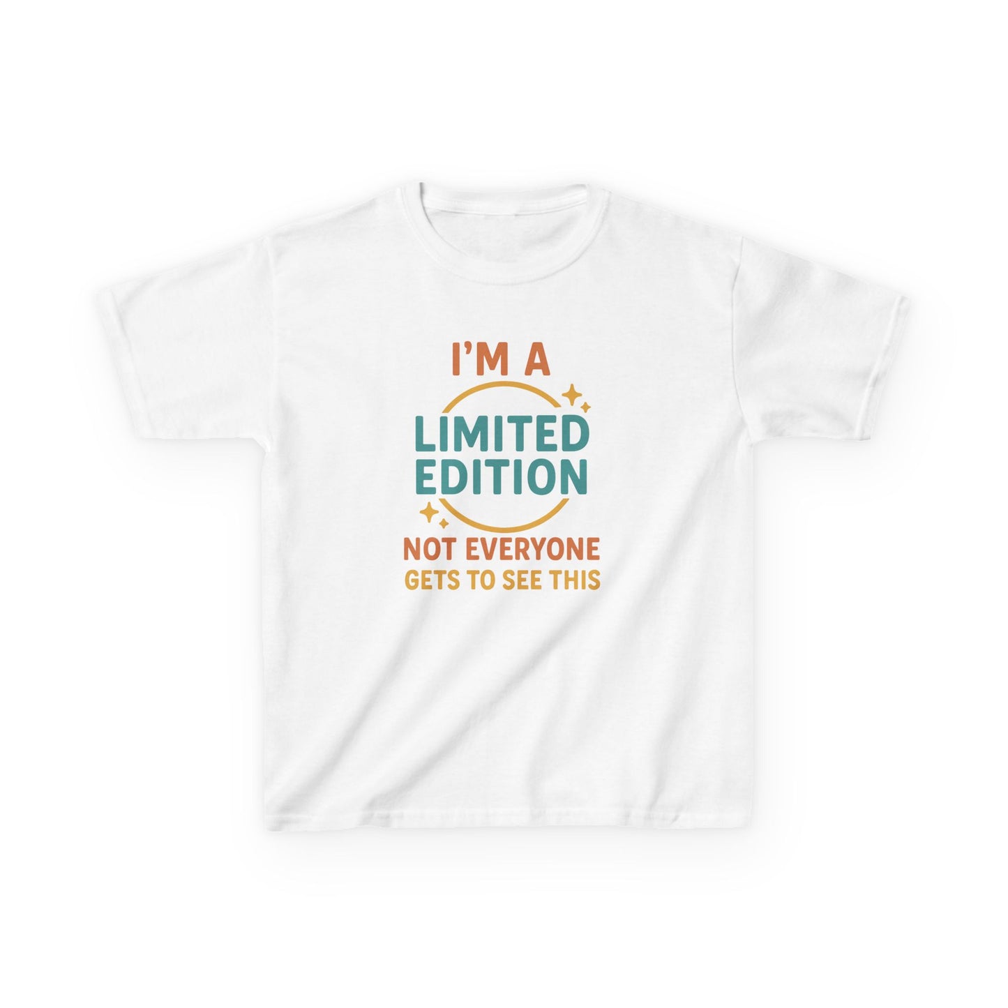 Limited Edition Kids Tee, Fun T-Shirt for Kids, Unique Gift for Birthdays, Playful Cotton Tee, Youth Apparel