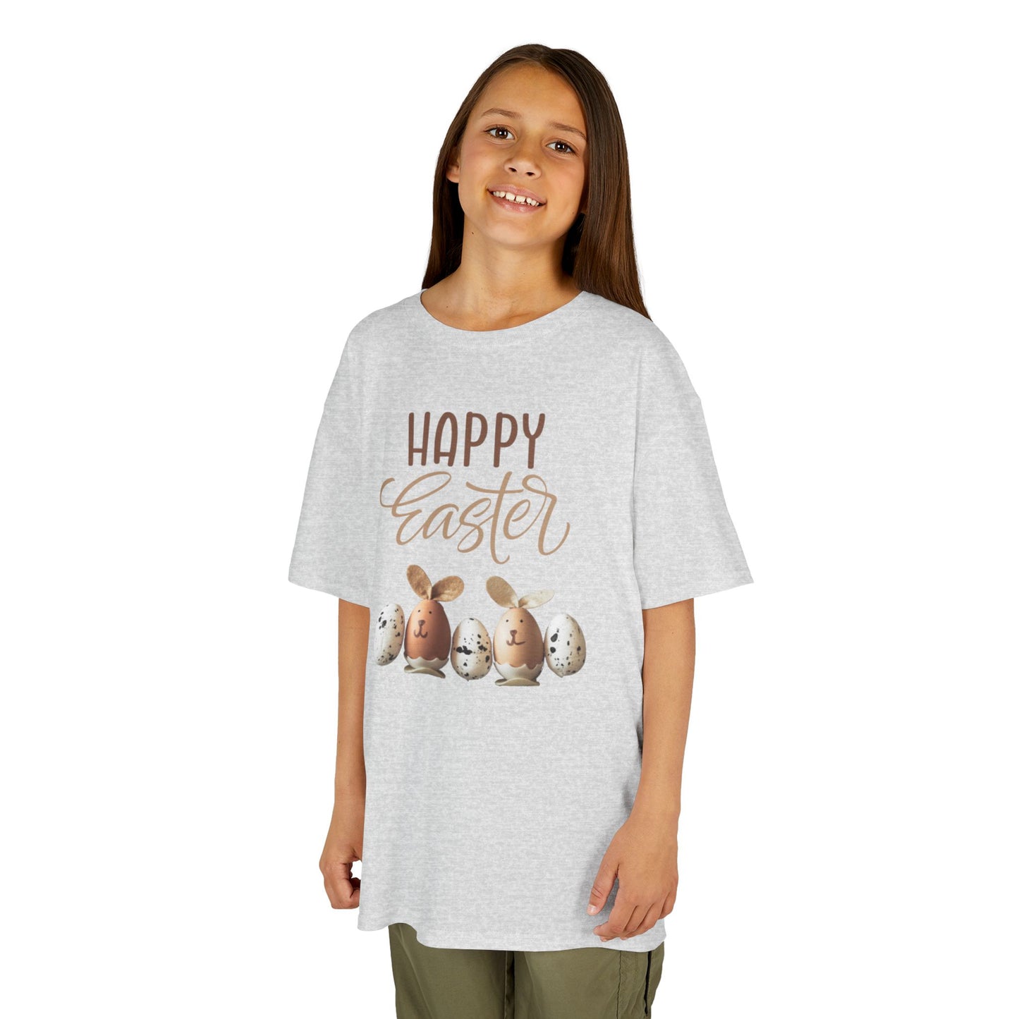 Happy Easter Kids Heavy Cotton Tee