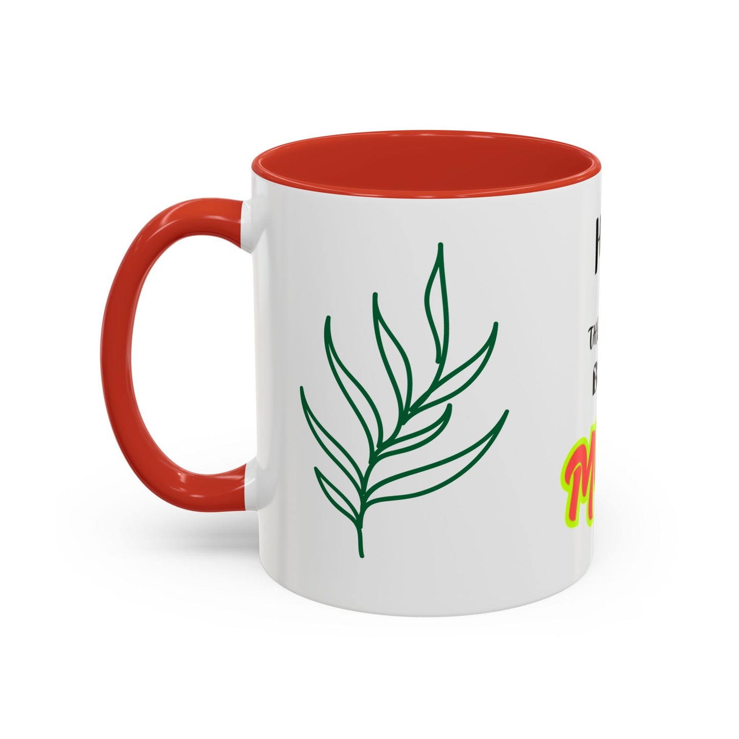 Best Mum Accent Coffee Mug | Perfect Gift for Mother's Day