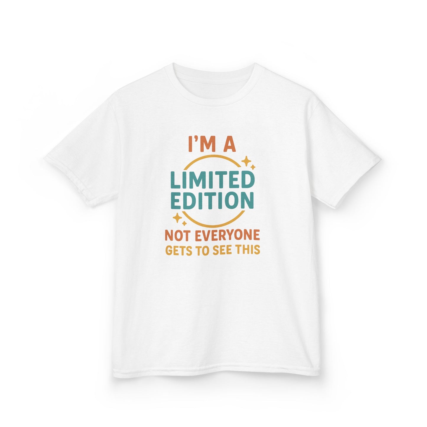 Limited Edition Kids Tee, Fun T-Shirt for Kids, Unique Gift for Birthdays, Playful Cotton Tee, Youth Apparel