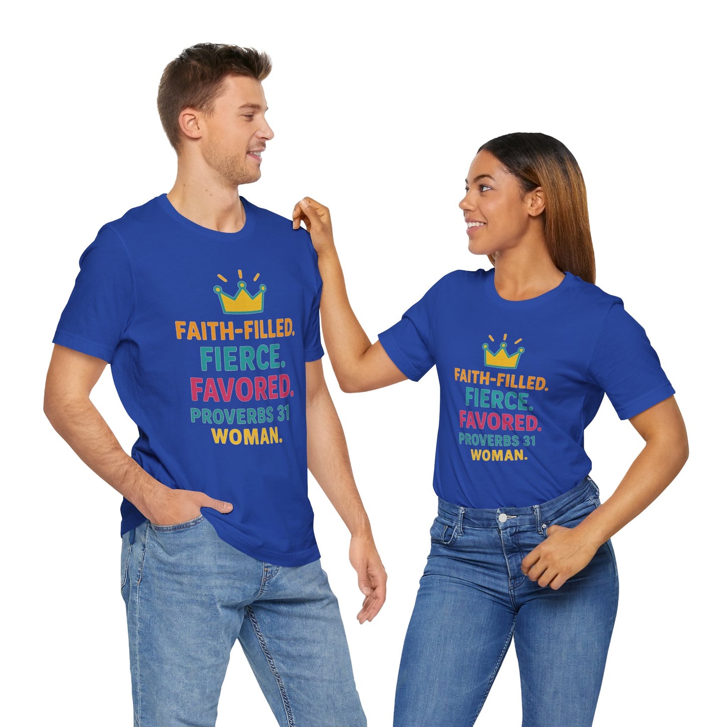 Faith-Filled Proverbs 31 Unisex Tee, Inspirational T-Shirt, Christian Apparel, Faith-Based Gifts, Motivational Top