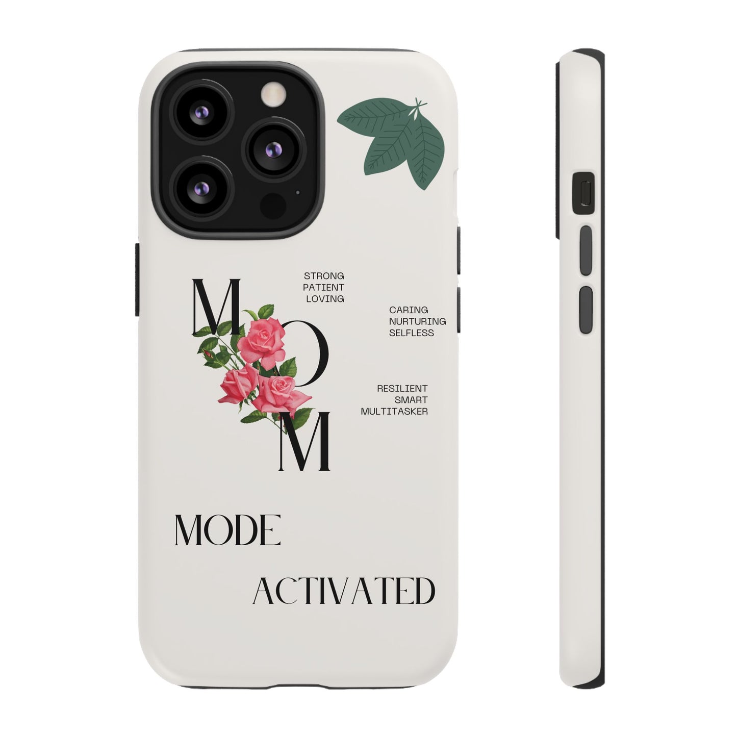 Personalized Phone Case for Moms | Mode Activated | Gift for Mother's Day, Birthday, Resilient, Loving, Durable