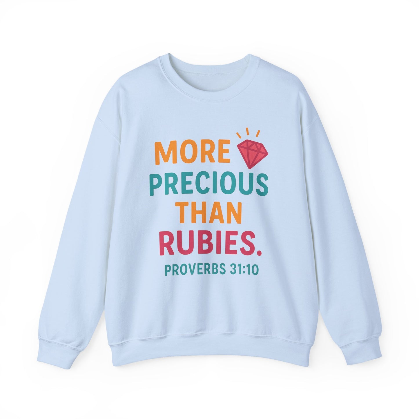 Inspirational Proverbs Sweatshirt | Cozy Crewneck | Gifts for Friends, Bible Verse Apparel, Faith Fashion, Unisex Clothing