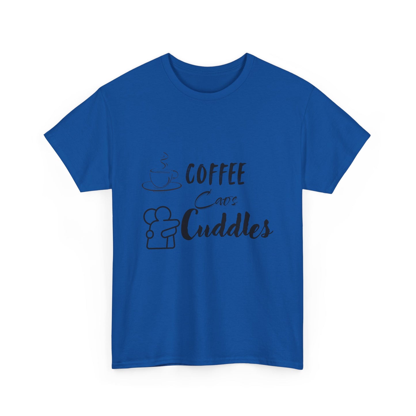 Coffee Cuddles Unisex Heavy Cotton Tee- Men