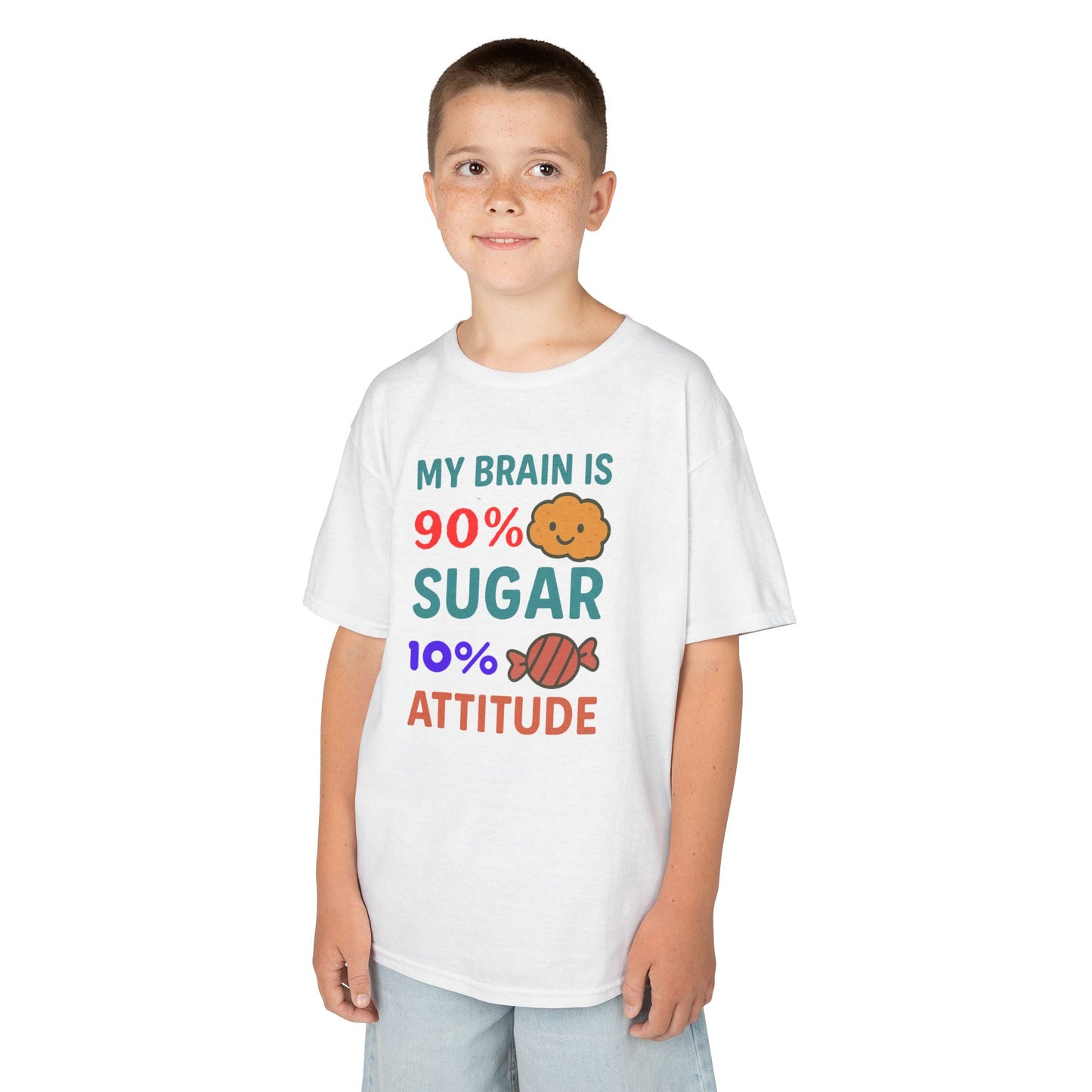 Fun Kids' Tee with Sweet Attitude