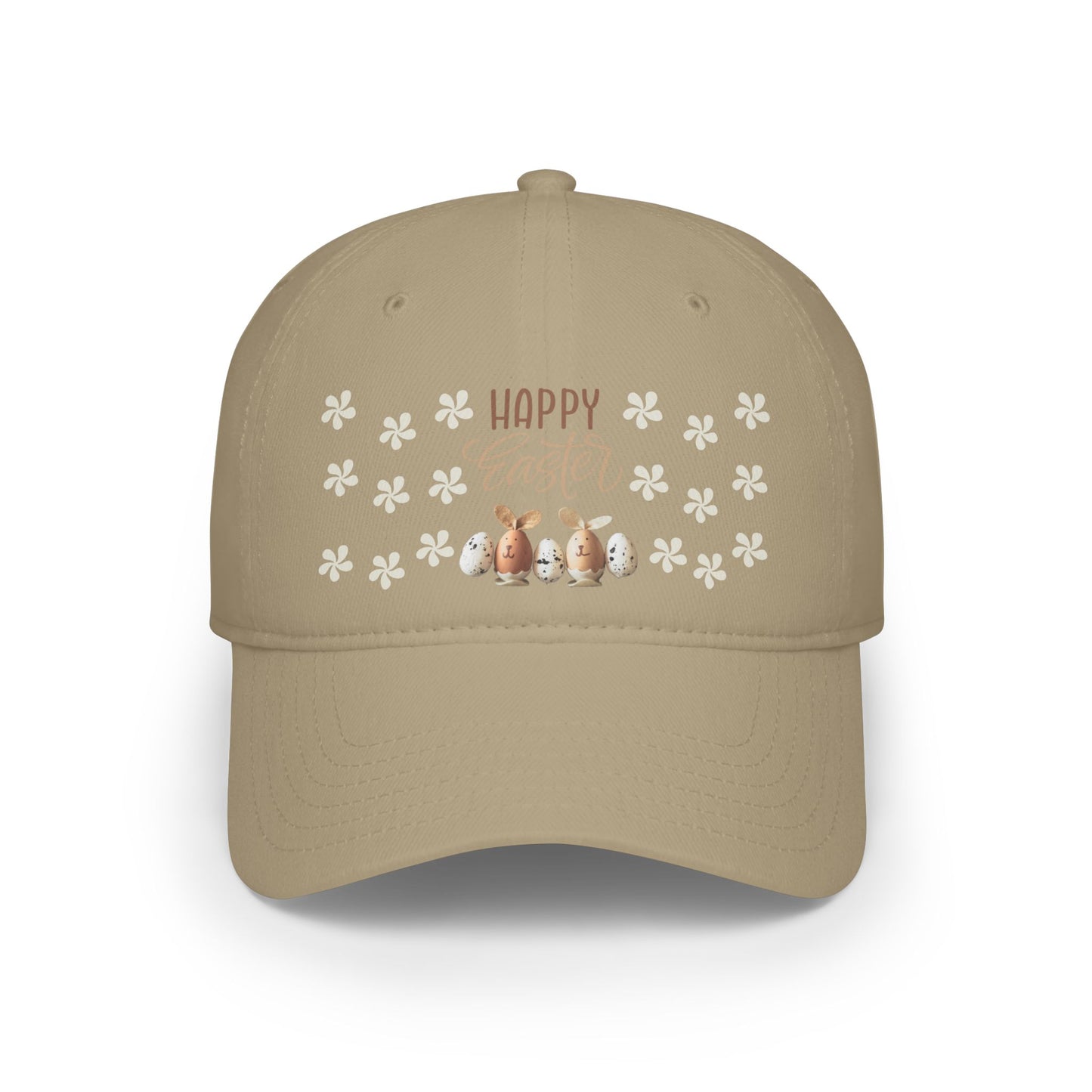 Happy Easter Low Profile Baseball Cap - Festive Spring Accessory