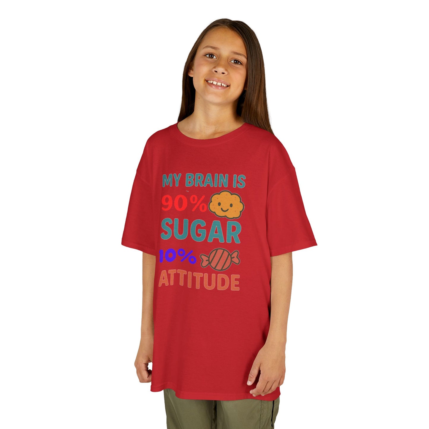 Fun Kids' Tee with Sweet Attitude