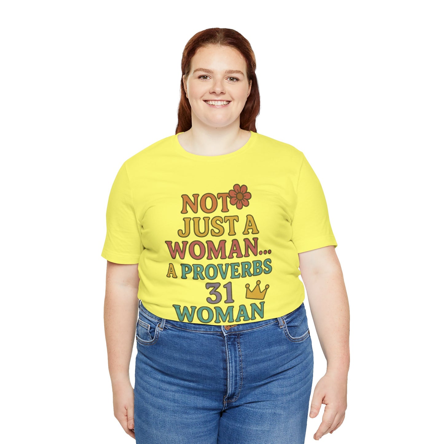 Proverbs 31 Woman Tee, Empowerment Shirt, Faith-Based Gift, Christian Apparel, Inspirational Clothing, Modest Fashion