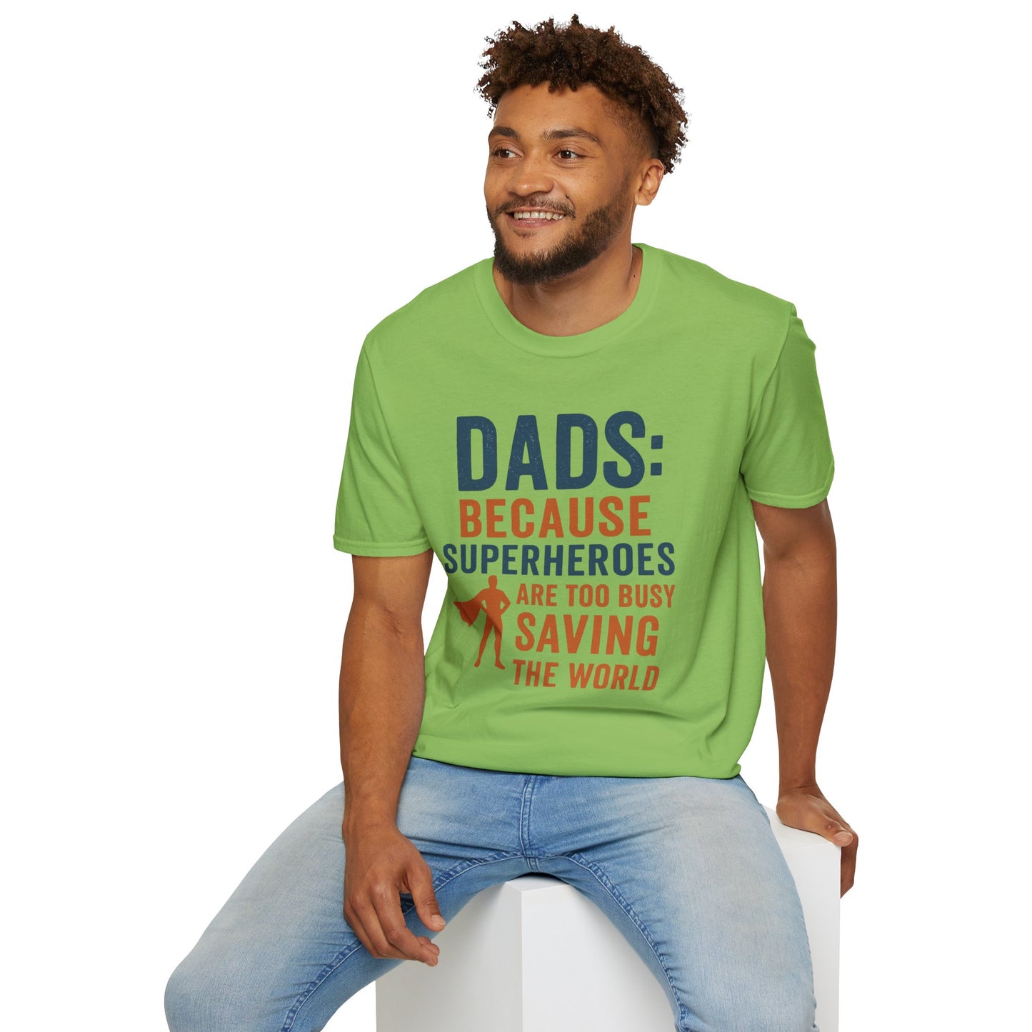Dad Superhero T-Shirt, Funny Gift for Fathers Day, Unisex Tee, Birthday Gift for Dad, Family Reunion T-Shirt, Dad Humor Shirt