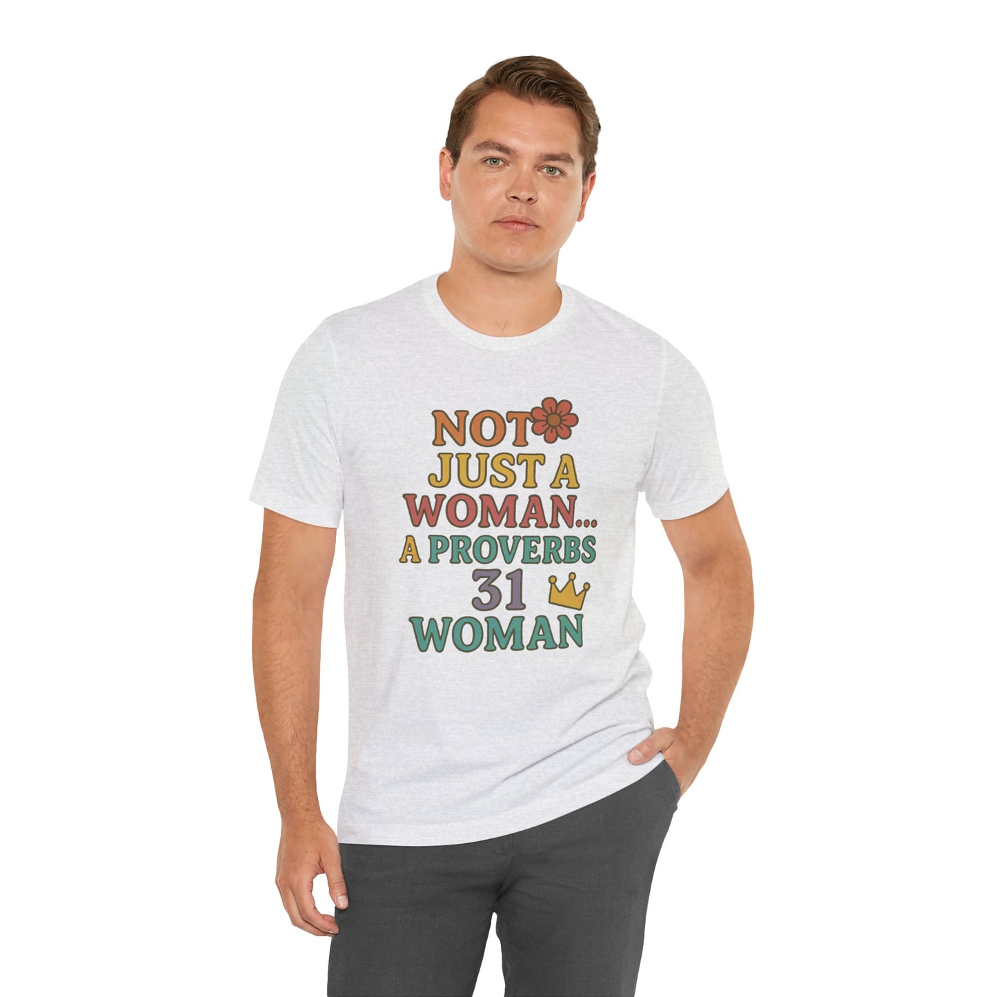Proverbs 31 Woman Tee, Empowerment Shirt, Faith-Based Gift, Christian Apparel, Inspirational Clothing, Modest Fashion