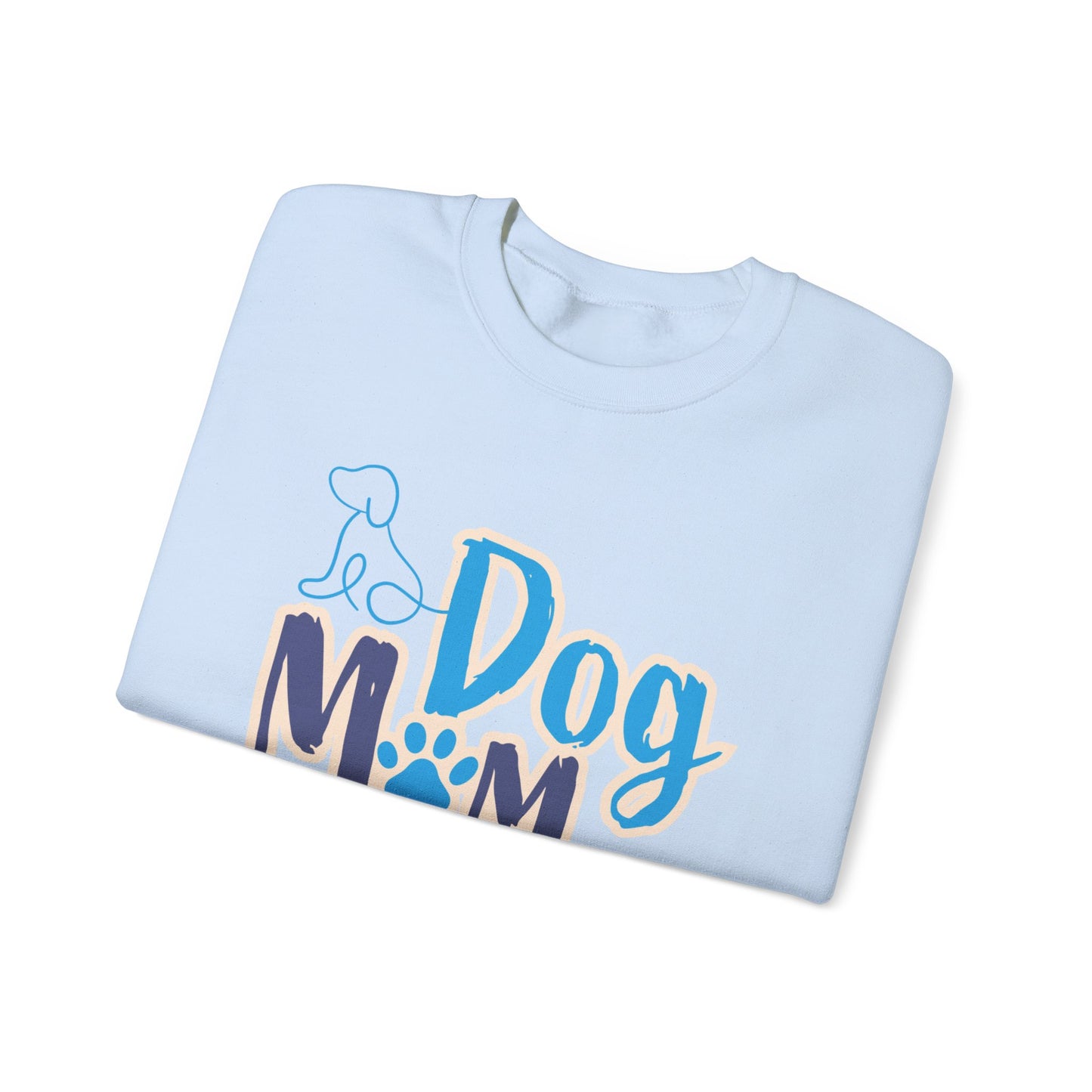 Dog Mom Sweatshirt, Unisex Dog Lover Crewneck, Pet Owner Gift, Cozy Casual Wear, Birthday & Holiday Gift for Dog Lovers