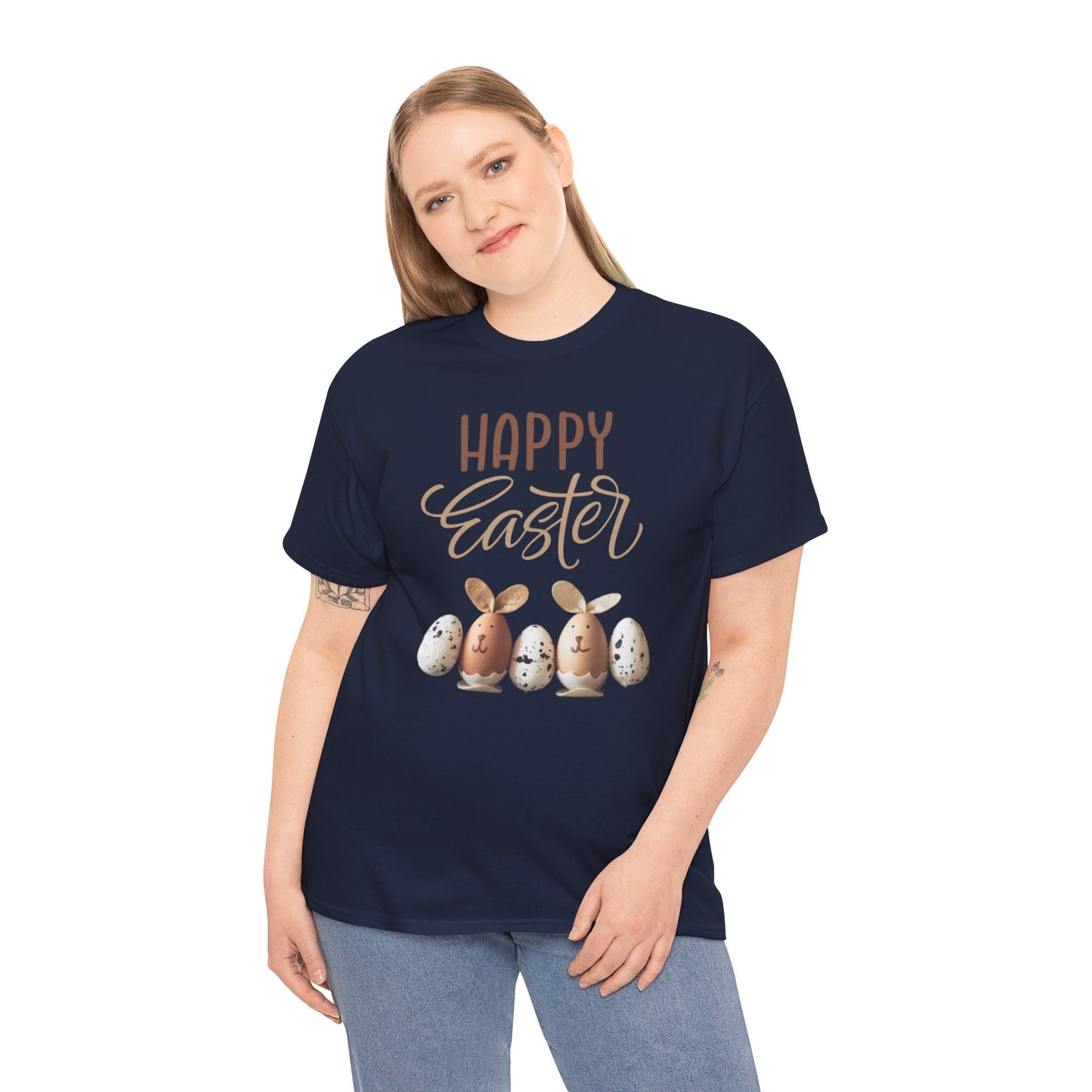 Happy Easter Unisex Heavy Cotton Tee