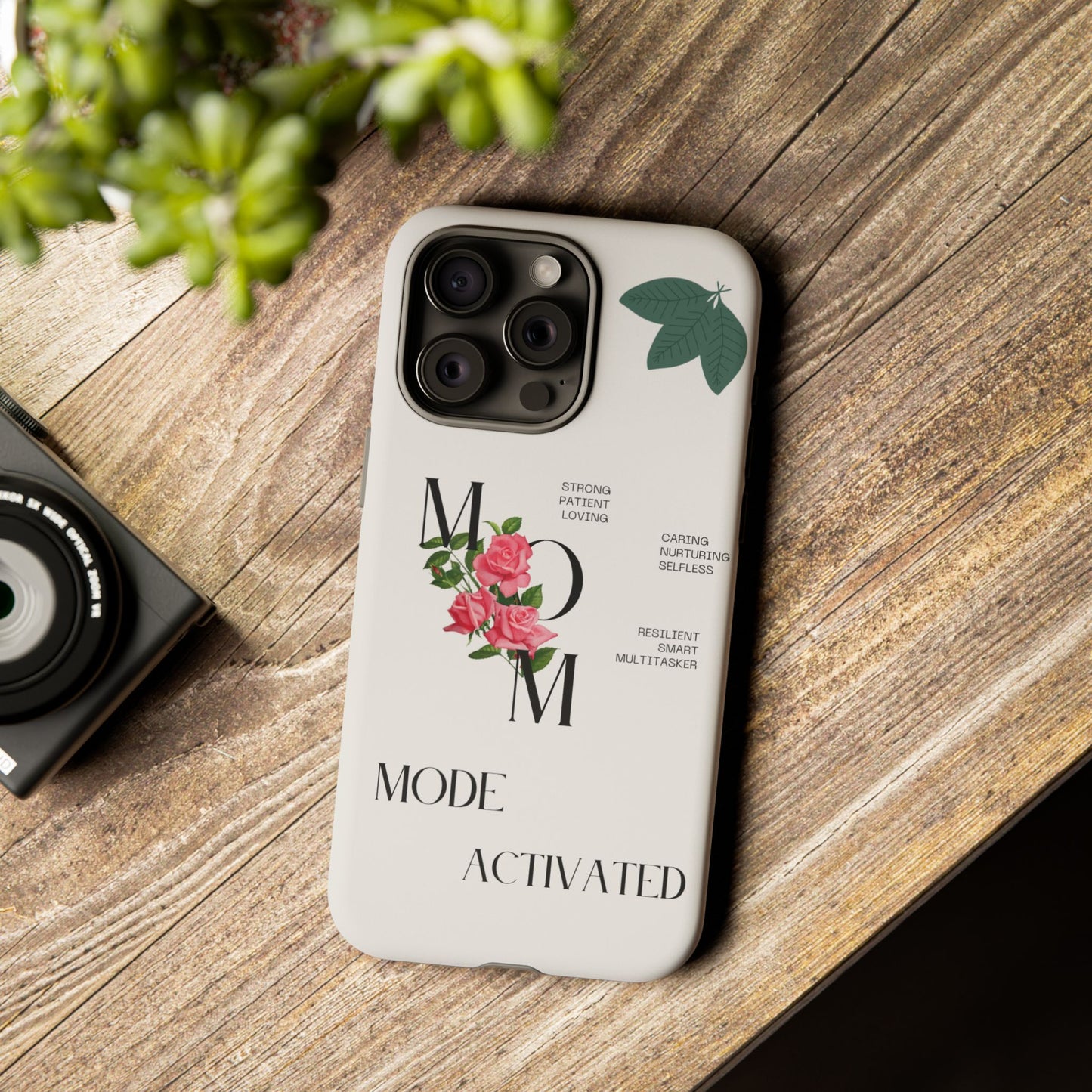 Personalized Phone Case for Moms | Mode Activated | Gift for Mother's Day, Birthday, Resilient, Loving, Durable
