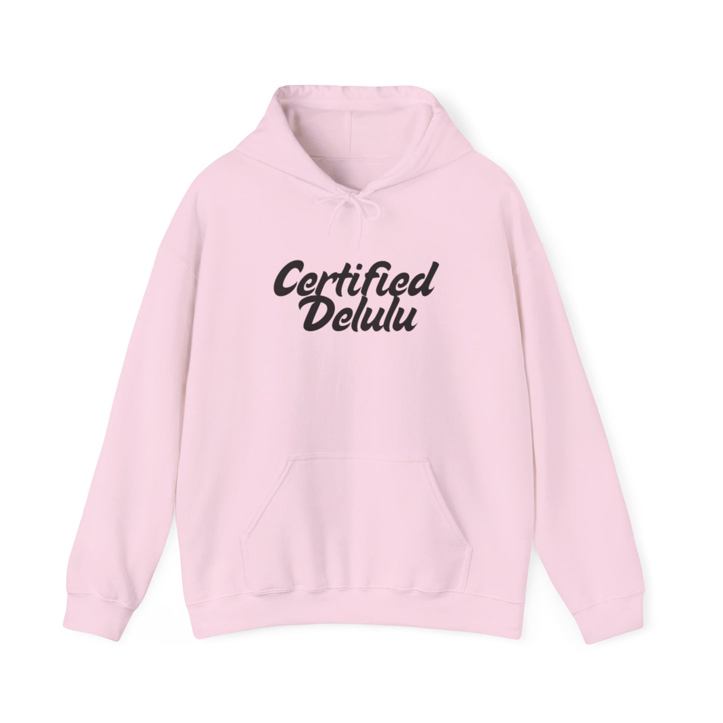 Certified Delulu Unisex Hoodie - Cozy Sweatshirt for Everyday Comfort