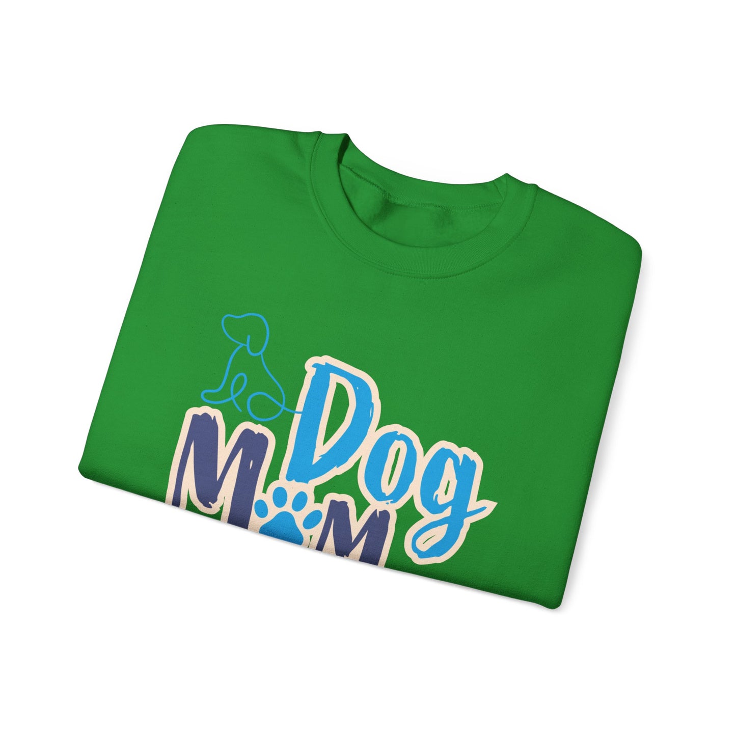 Dog Mom Sweatshirt, Unisex Dog Lover Crewneck, Pet Owner Gift, Cozy Casual Wear, Birthday & Holiday Gift for Dog Lovers