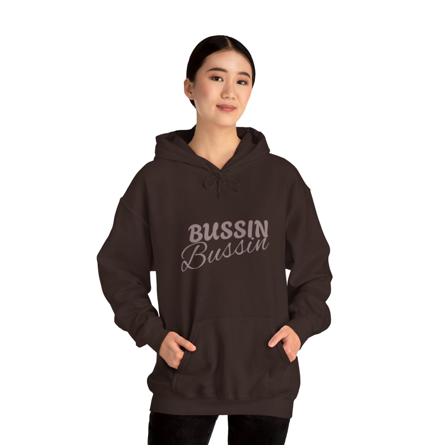 Bussin Unisex Heavy Blend Hoodie - Cozy, Trendy & Comfortable Sweatshirt