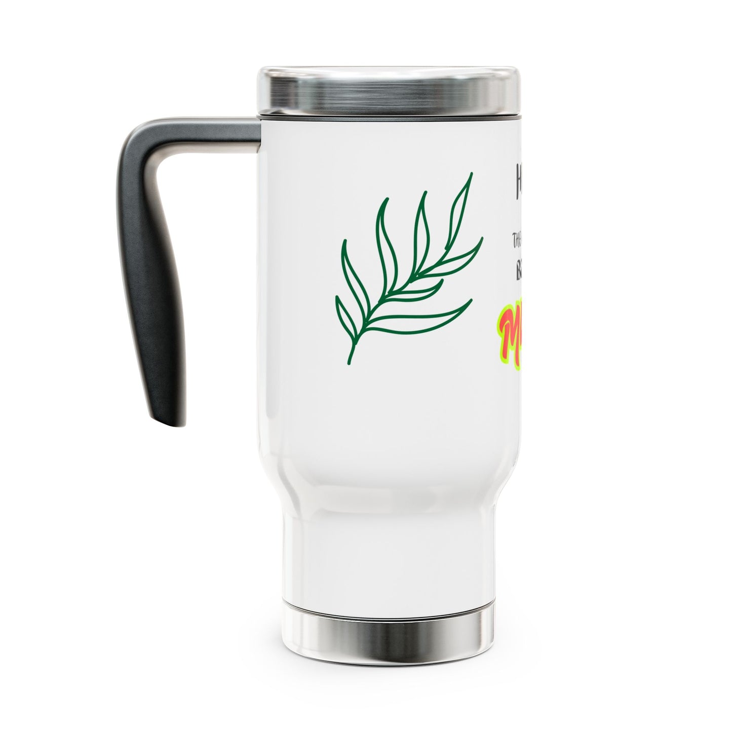 Personalized Travel Mug - Best Mum 14oz Stainless Steel Coffee Cup