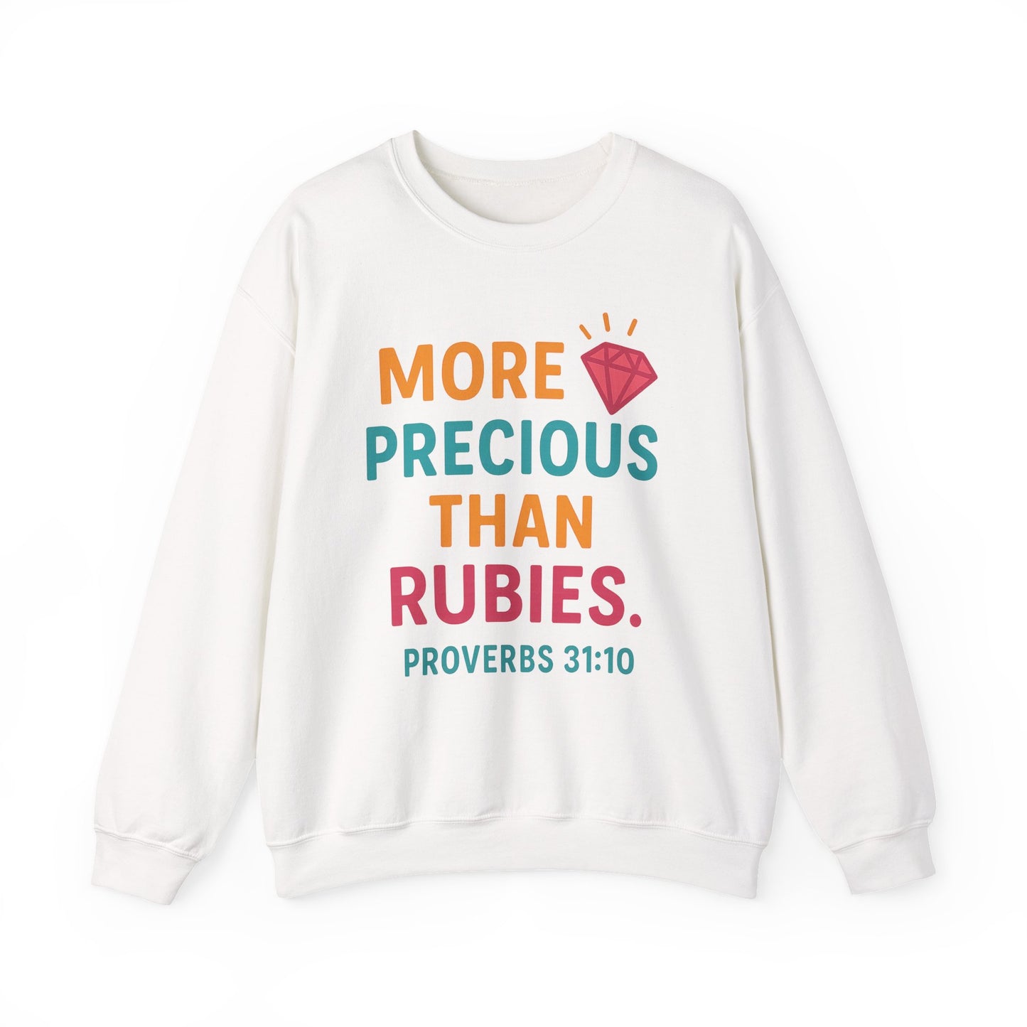 Inspirational Proverbs Sweatshirt | Cozy Crewneck | Gifts for Friends, Bible Verse Apparel, Faith Fashion, Unisex Clothing