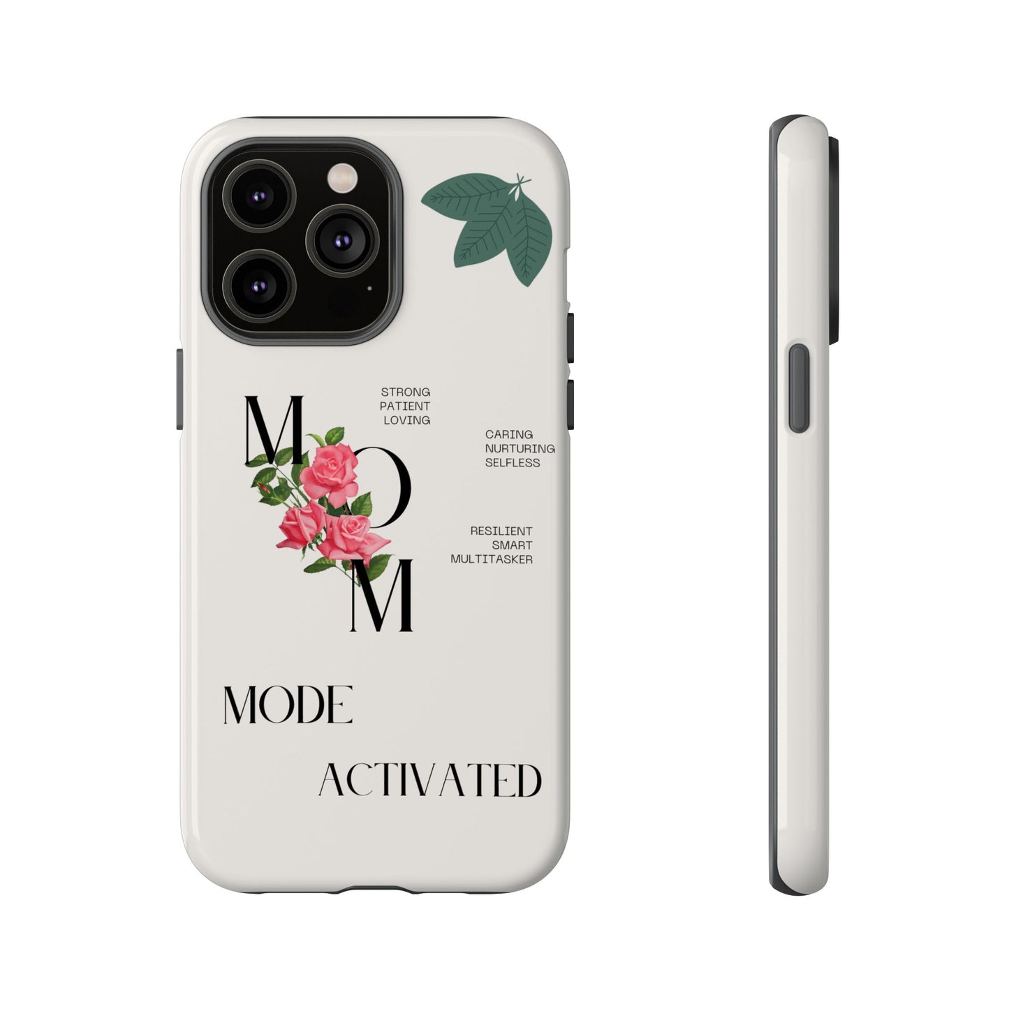 Personalized Phone Case for Moms | Mode Activated | Gift for Mother's Day, Birthday, Resilient, Loving, Durable