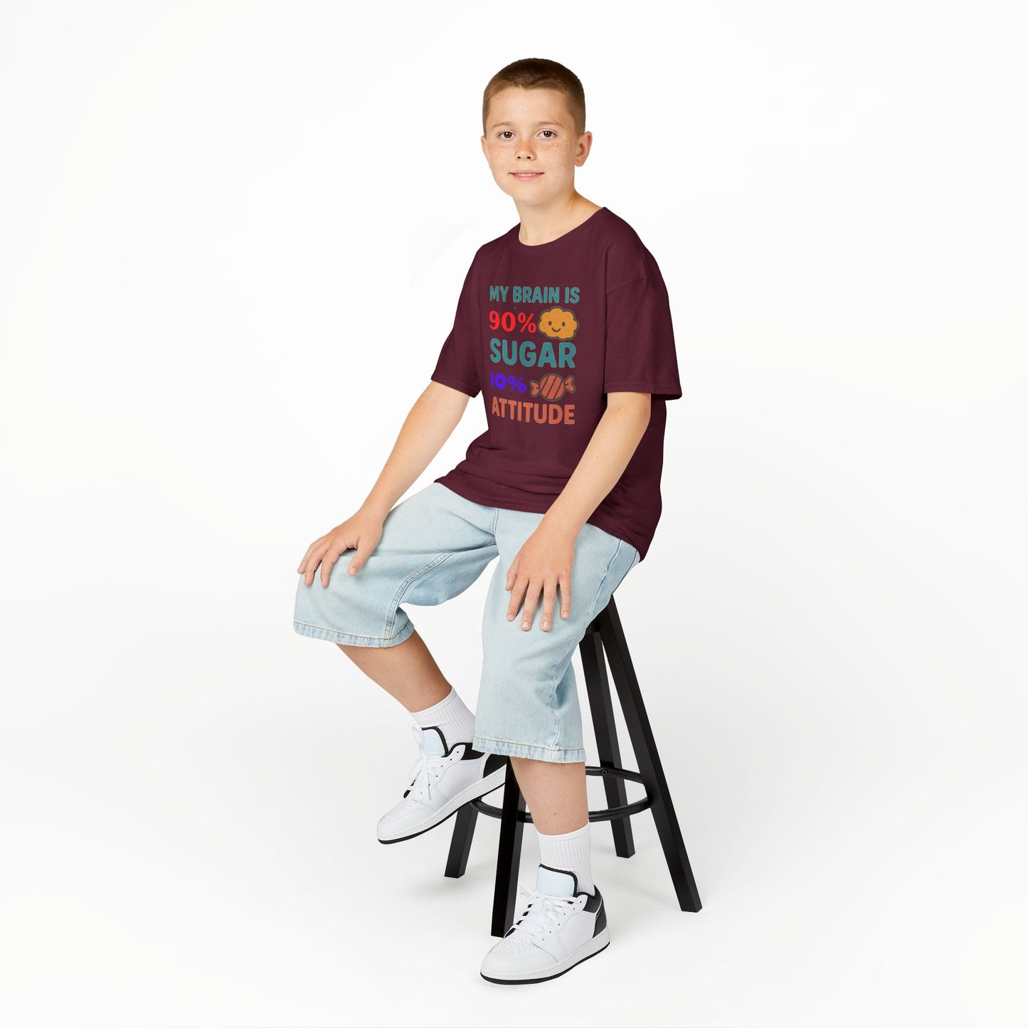 Fun Kids' Tee with Sweet Attitude