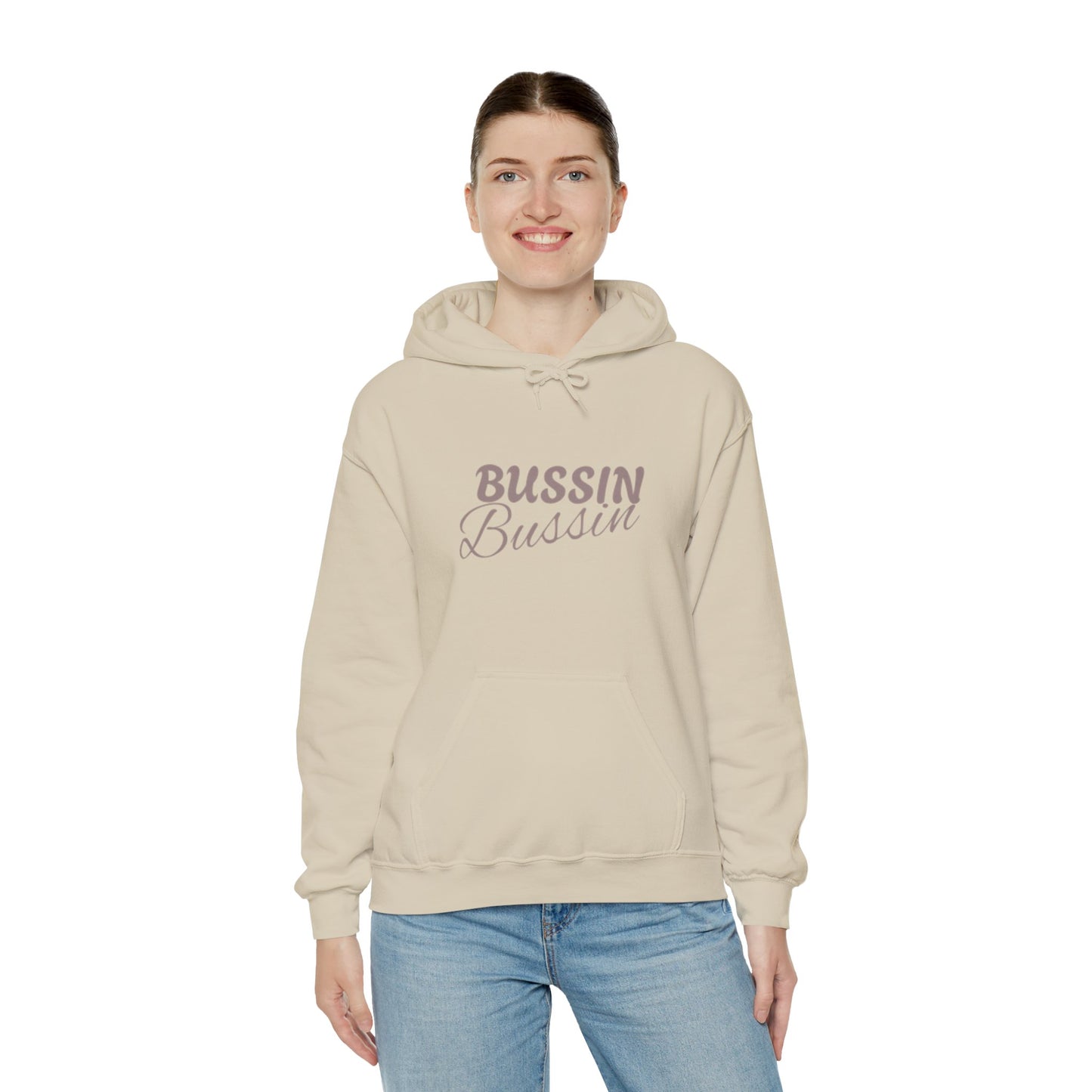 Bussin Unisex Heavy Blend Hoodie - Cozy, Trendy & Comfortable Sweatshirt