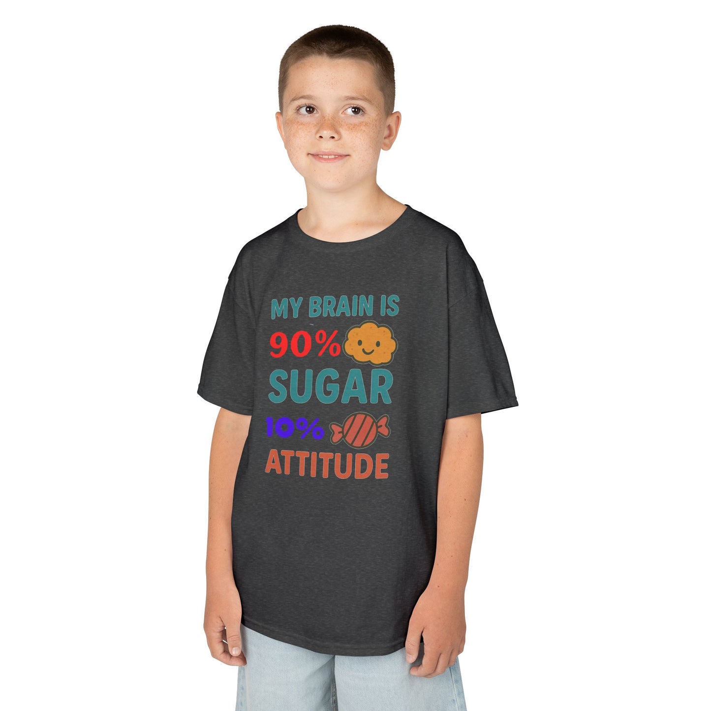 Fun Kids' Tee with Sweet Attitude