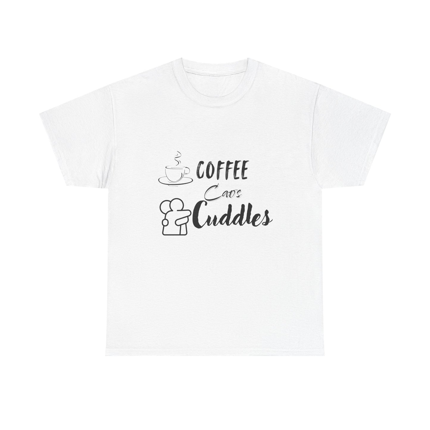 Coffee Cuddles Unisex Heavy Cotton Tee- Men