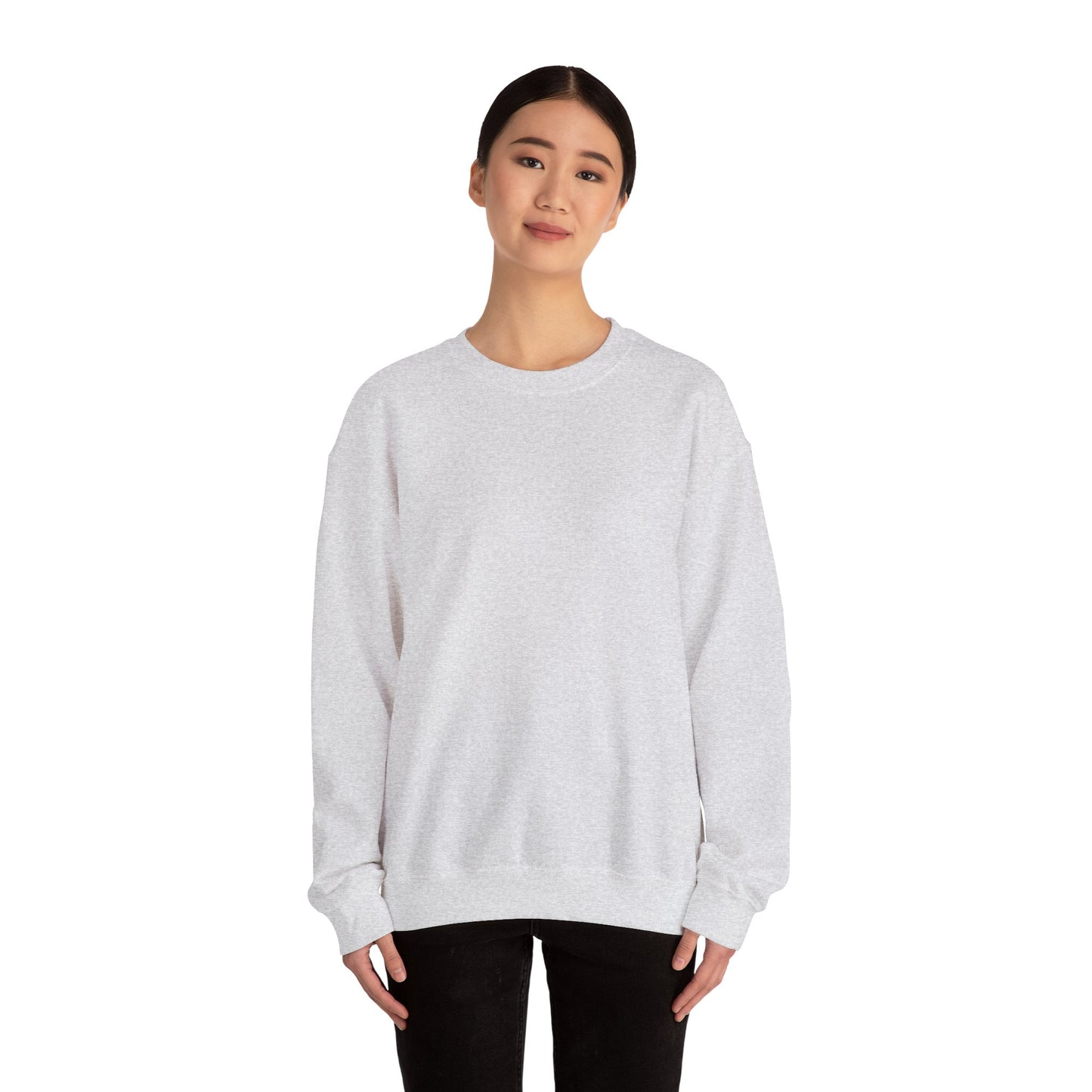 Running Late Is My Cardio Unisex Crewneck Sweatshirt - Cozy Activewear for Fitness Enthusiasts - Back print only