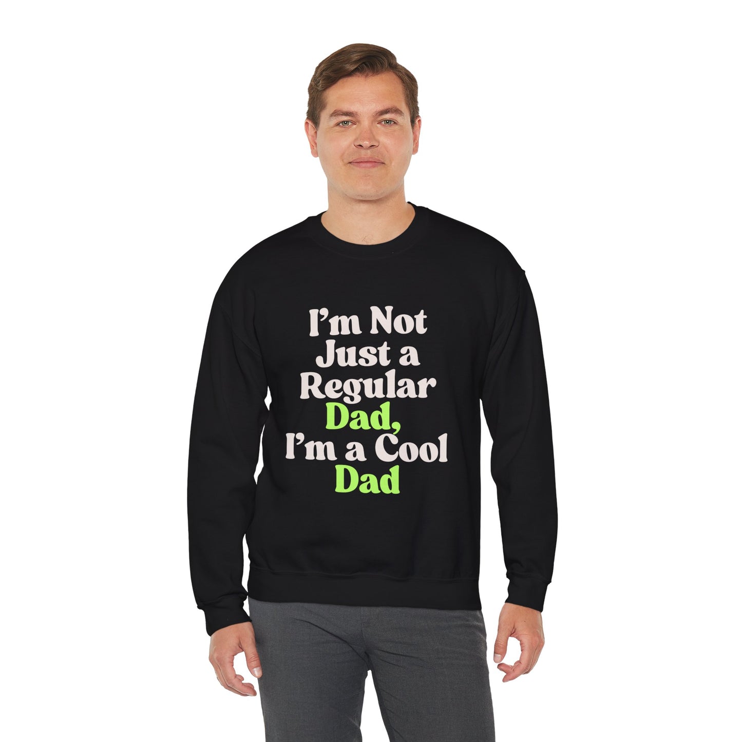 Cool Dad Crewneck Sweatshirt | Unisex Gift for Father's Day, Dad's Birthday, Casual Wear, Funny Gifts for Dads, Relaxed Fit