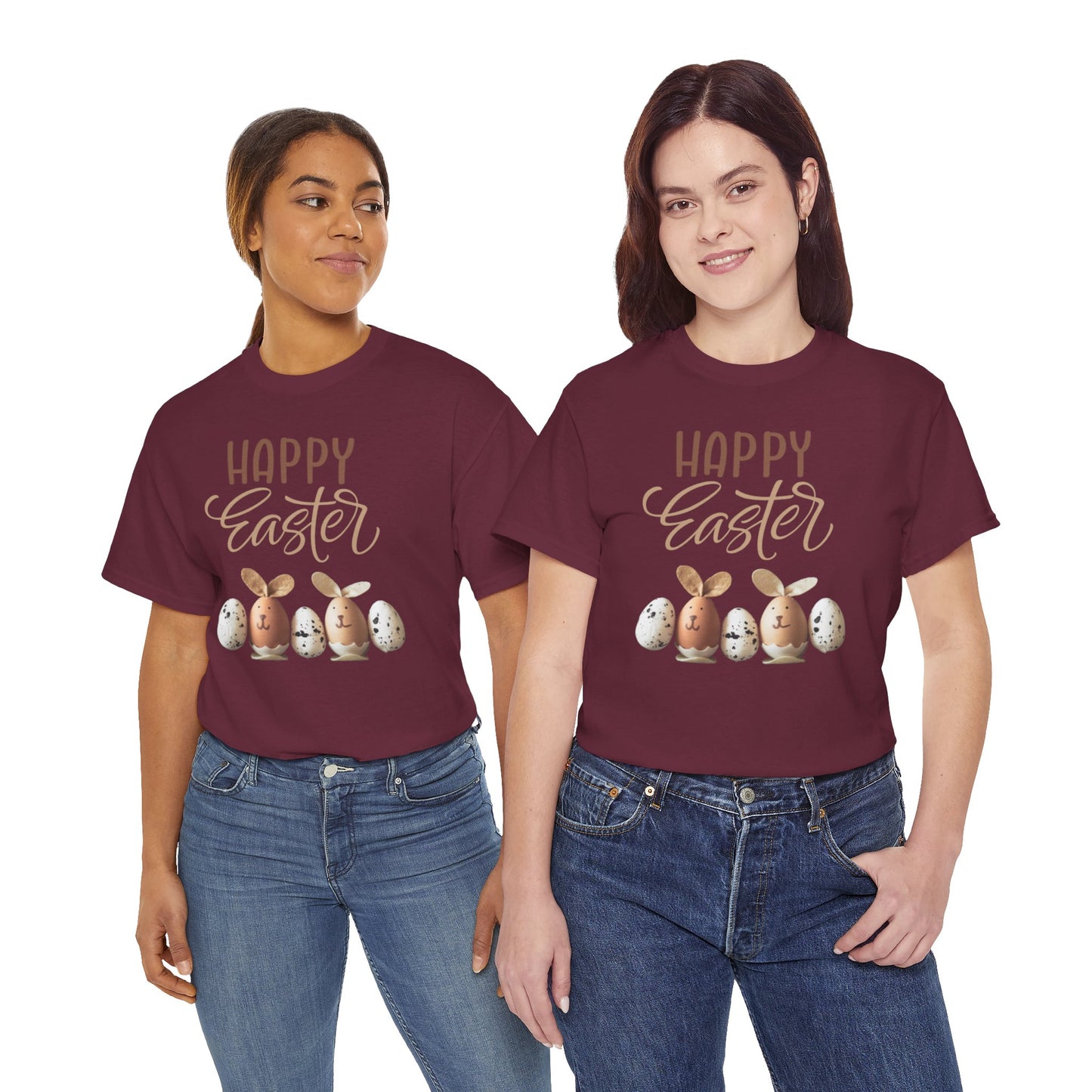 Happy Easter Unisex Heavy Cotton Tee