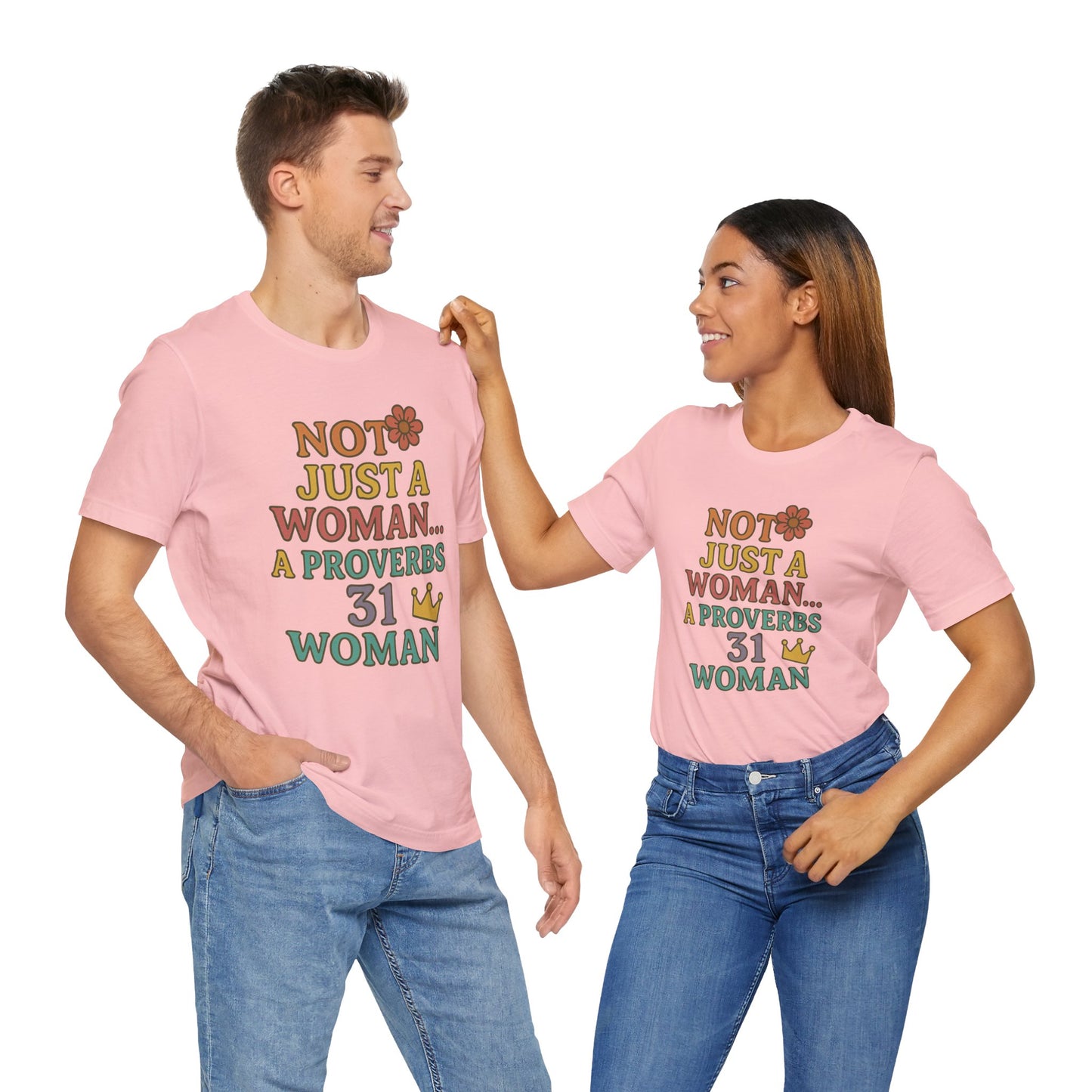 Proverbs 31 Woman Tee, Empowerment Shirt, Faith-Based Gift, Christian Apparel, Inspirational Clothing, Modest Fashion