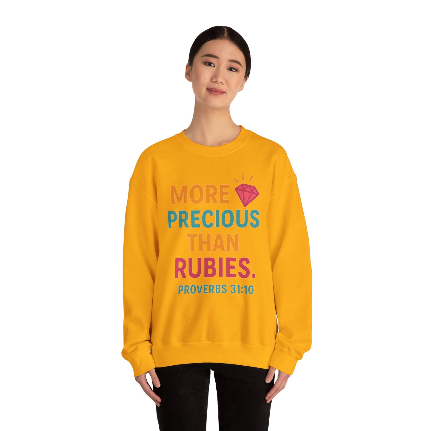 Inspirational Proverbs Sweatshirt | Cozy Crewneck | Gifts for Friends, Bible Verse Apparel, Faith Fashion, Unisex Clothing