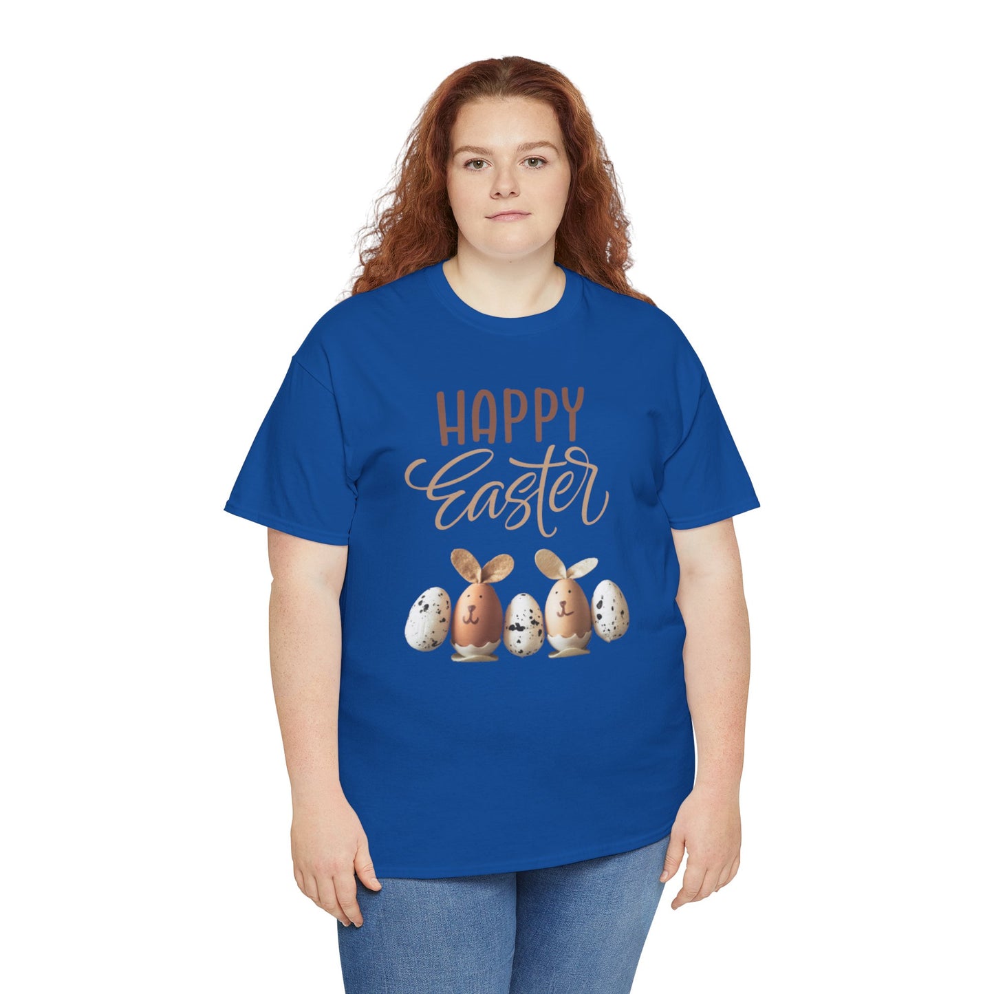 Happy Easter Unisex Heavy Cotton Tee