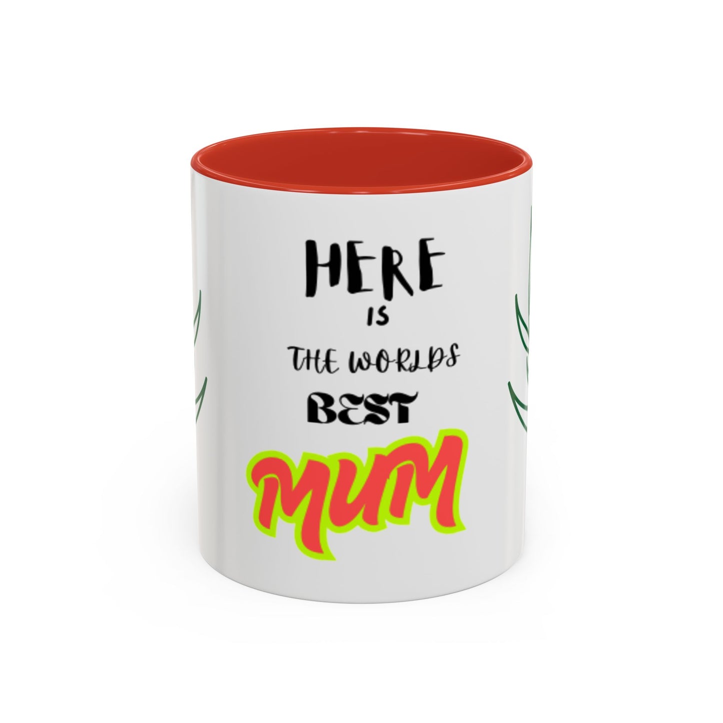 Best Mum Accent Coffee Mug | Perfect Gift for Mother's Day