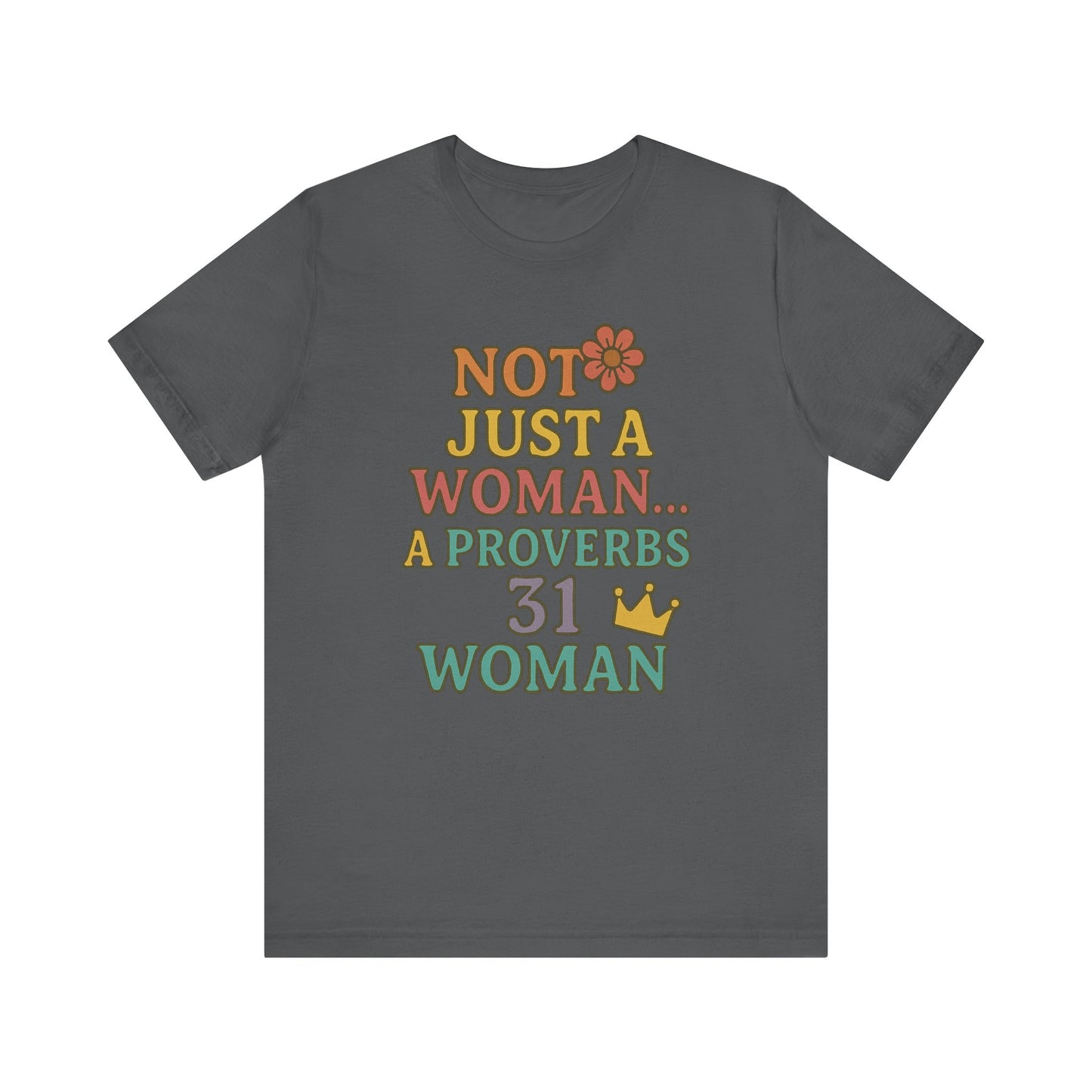 Proverbs 31 Woman Tee, Empowerment Shirt, Faith-Based Gift, Christian Apparel, Inspirational Clothing, Modest Fashion