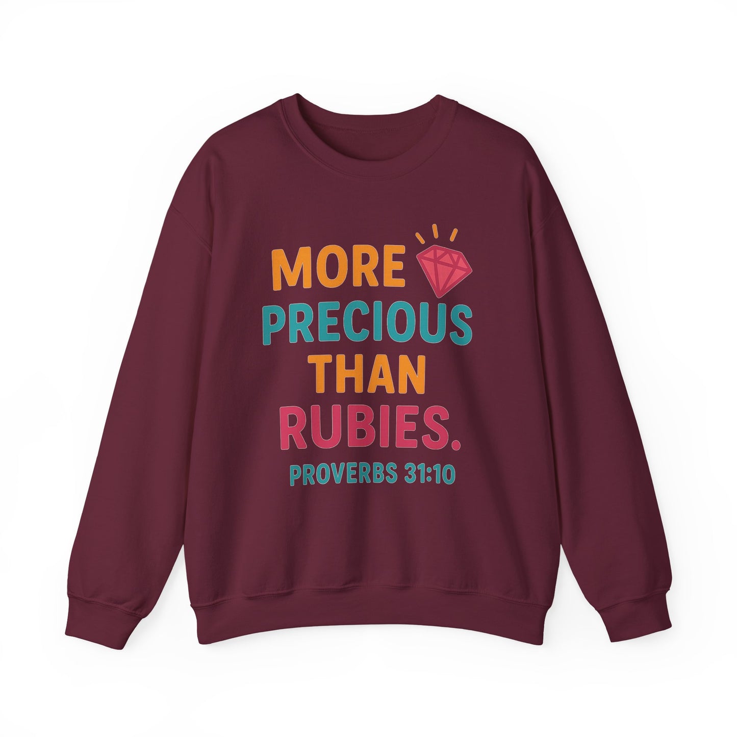 Inspirational Proverbs Sweatshirt | Cozy Crewneck | Gifts for Friends, Bible Verse Apparel, Faith Fashion, Unisex Clothing