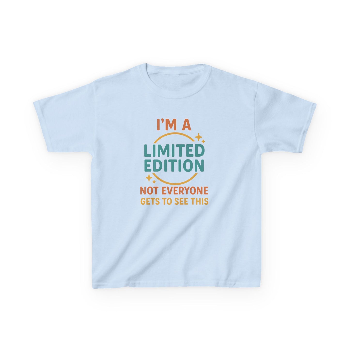 Limited Edition Kids Tee, Fun T-Shirt for Kids, Unique Gift for Birthdays, Playful Cotton Tee, Youth Apparel
