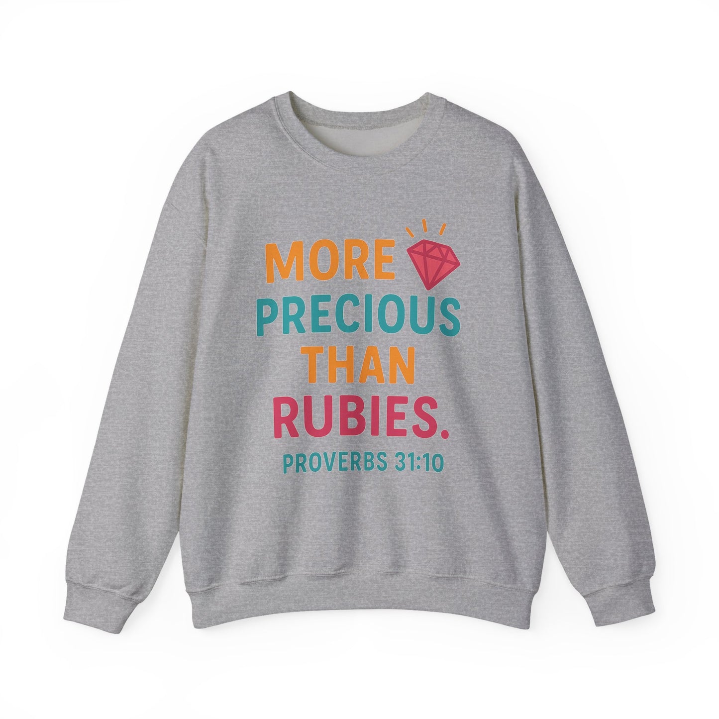 Inspirational Proverbs Sweatshirt | Cozy Crewneck | Gifts for Friends, Bible Verse Apparel, Faith Fashion, Unisex Clothing
