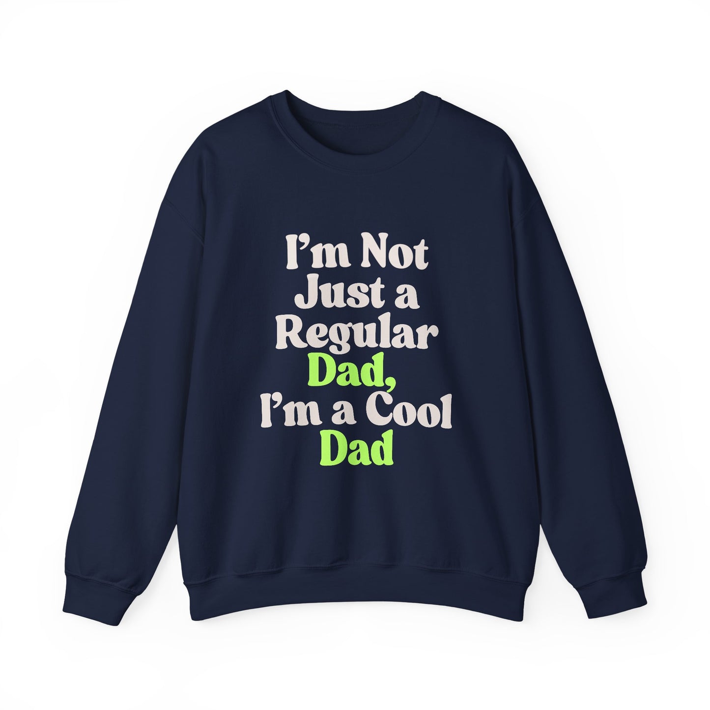 Cool Dad Crewneck Sweatshirt | Unisex Gift for Father's Day, Dad's Birthday, Casual Wear, Funny Gifts for Dads, Relaxed Fit