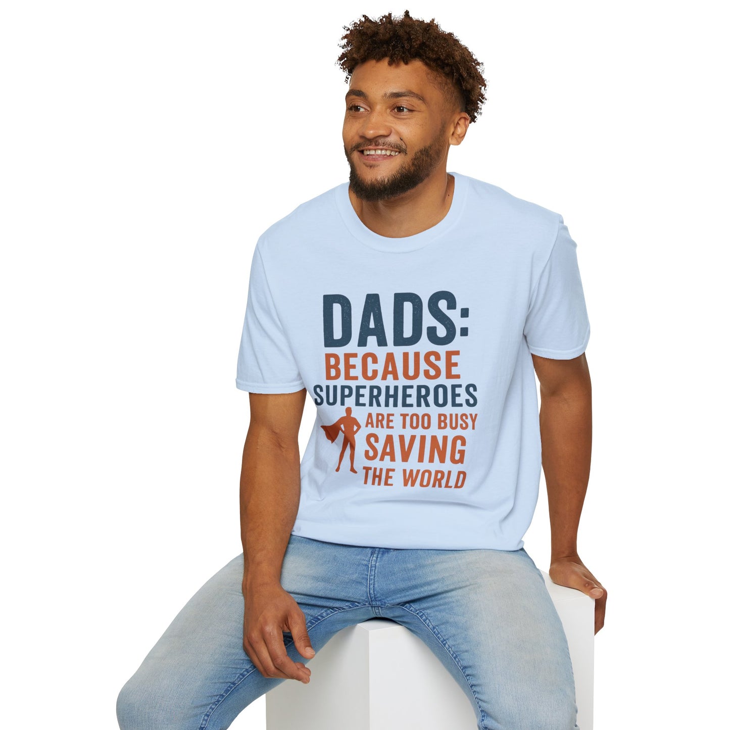Dad Superhero T-Shirt, Funny Gift for Fathers Day, Unisex Tee, Birthday Gift for Dad, Family Reunion T-Shirt, Dad Humor Shirt