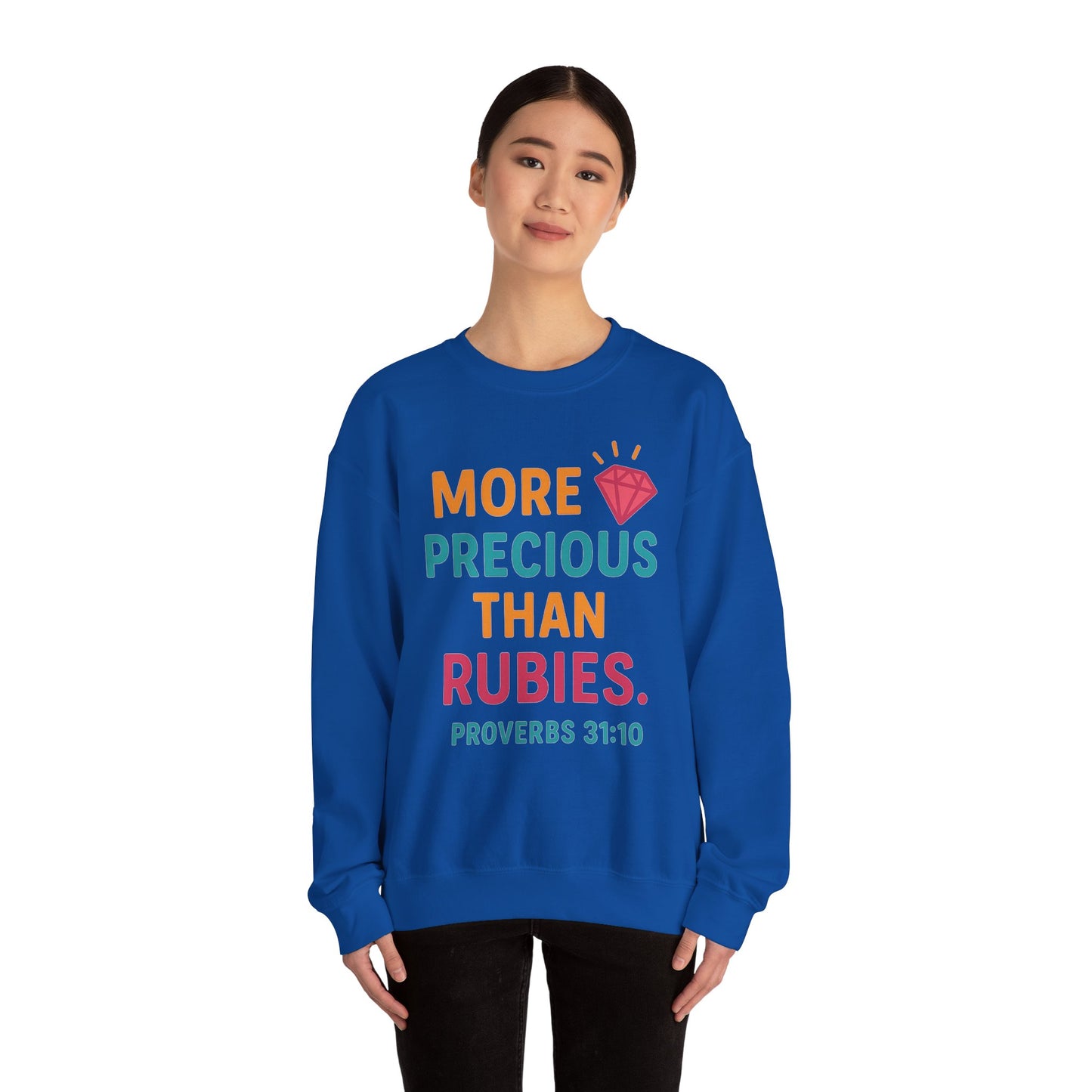 Inspirational Proverbs Sweatshirt | Cozy Crewneck | Gifts for Friends, Bible Verse Apparel, Faith Fashion, Unisex Clothing