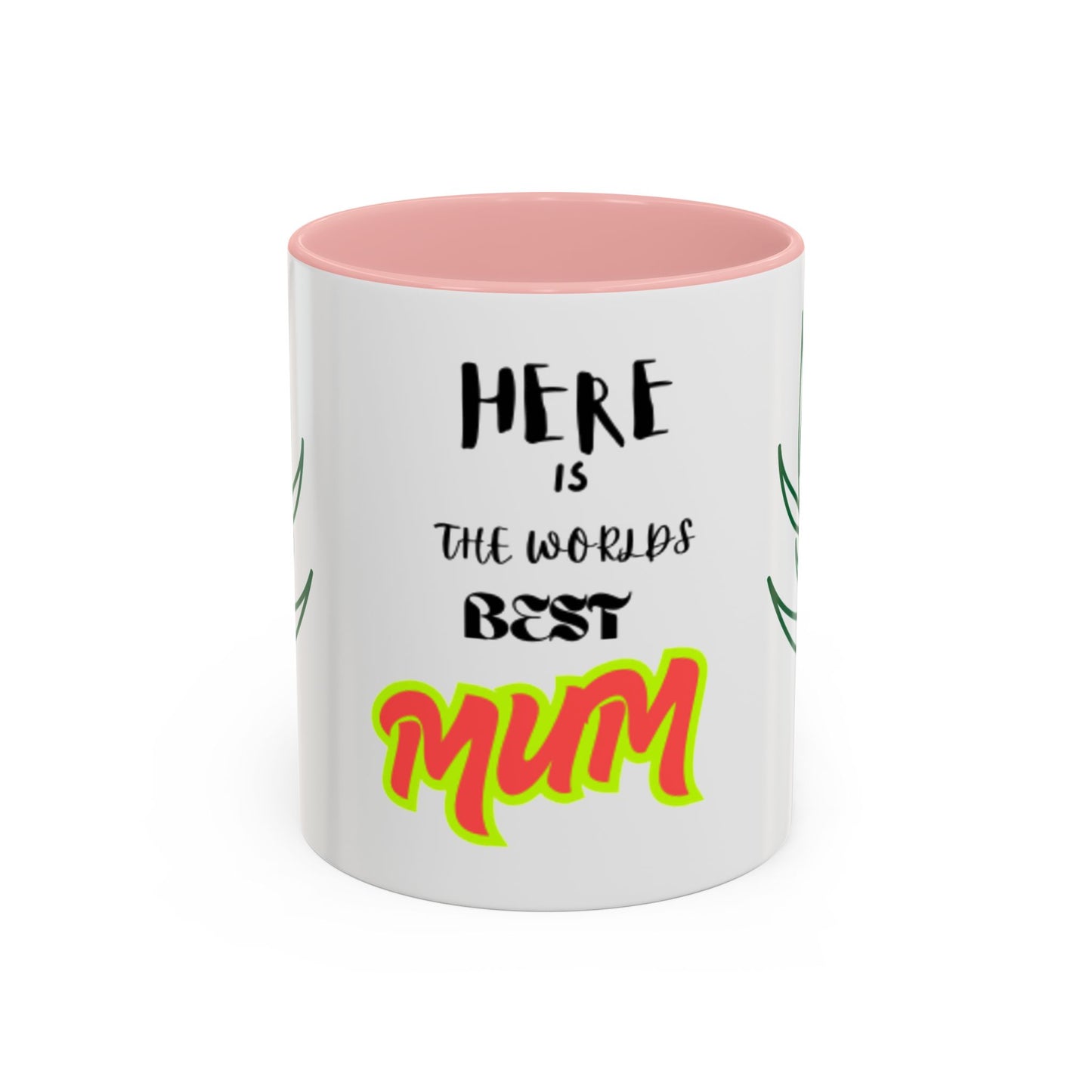 Best Mum Accent Coffee Mug | Perfect Gift for Mother's Day