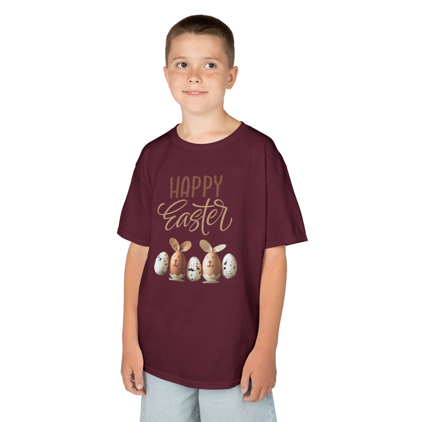 Happy Easter Kids Heavy Cotton Tee